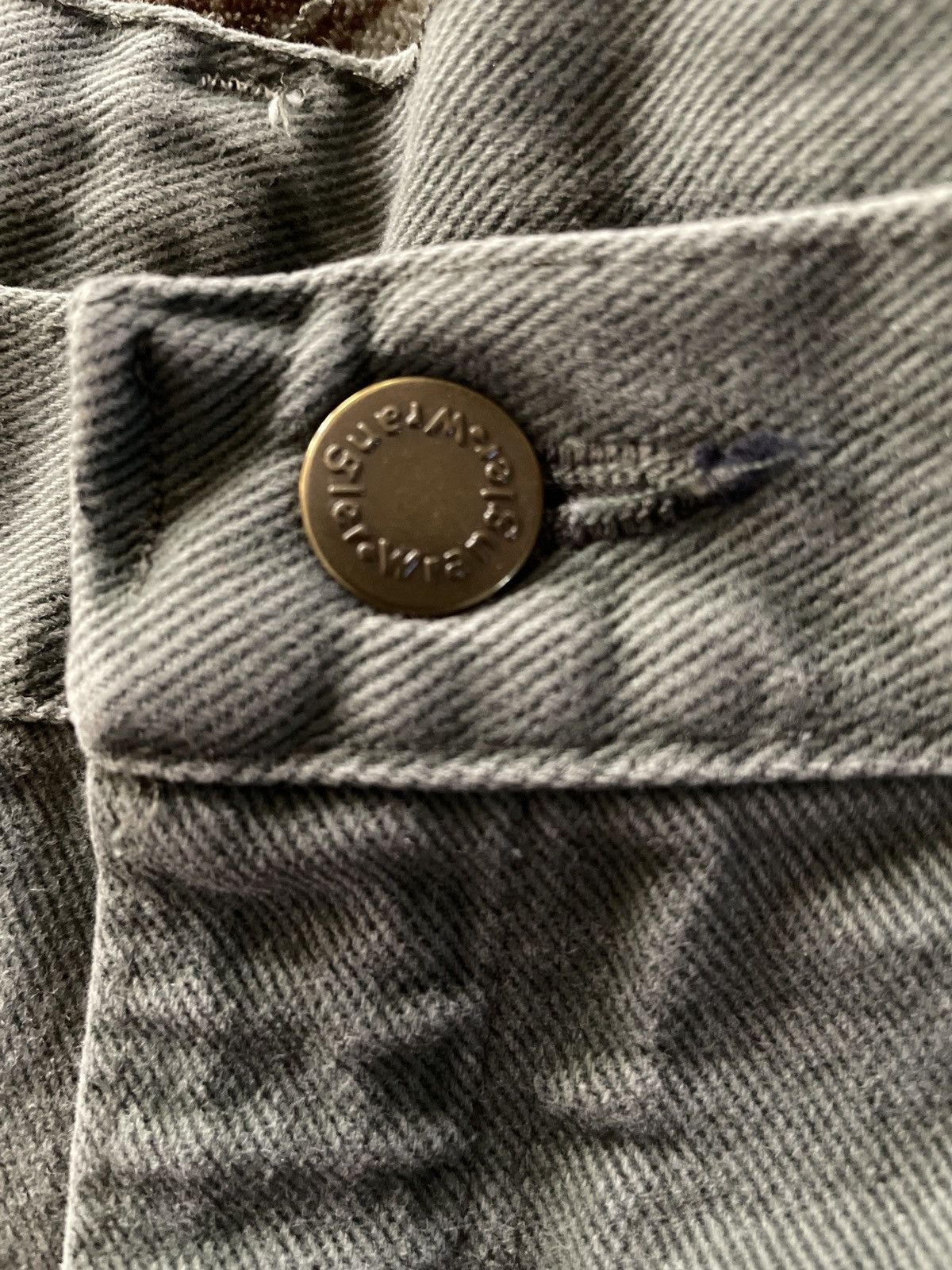 Vintage × Wrangler Vintage Wrangler Shorts Olive Green Jean Denim Jorts Shorts Size US 36 / EU 52 - 4 Thumbnail