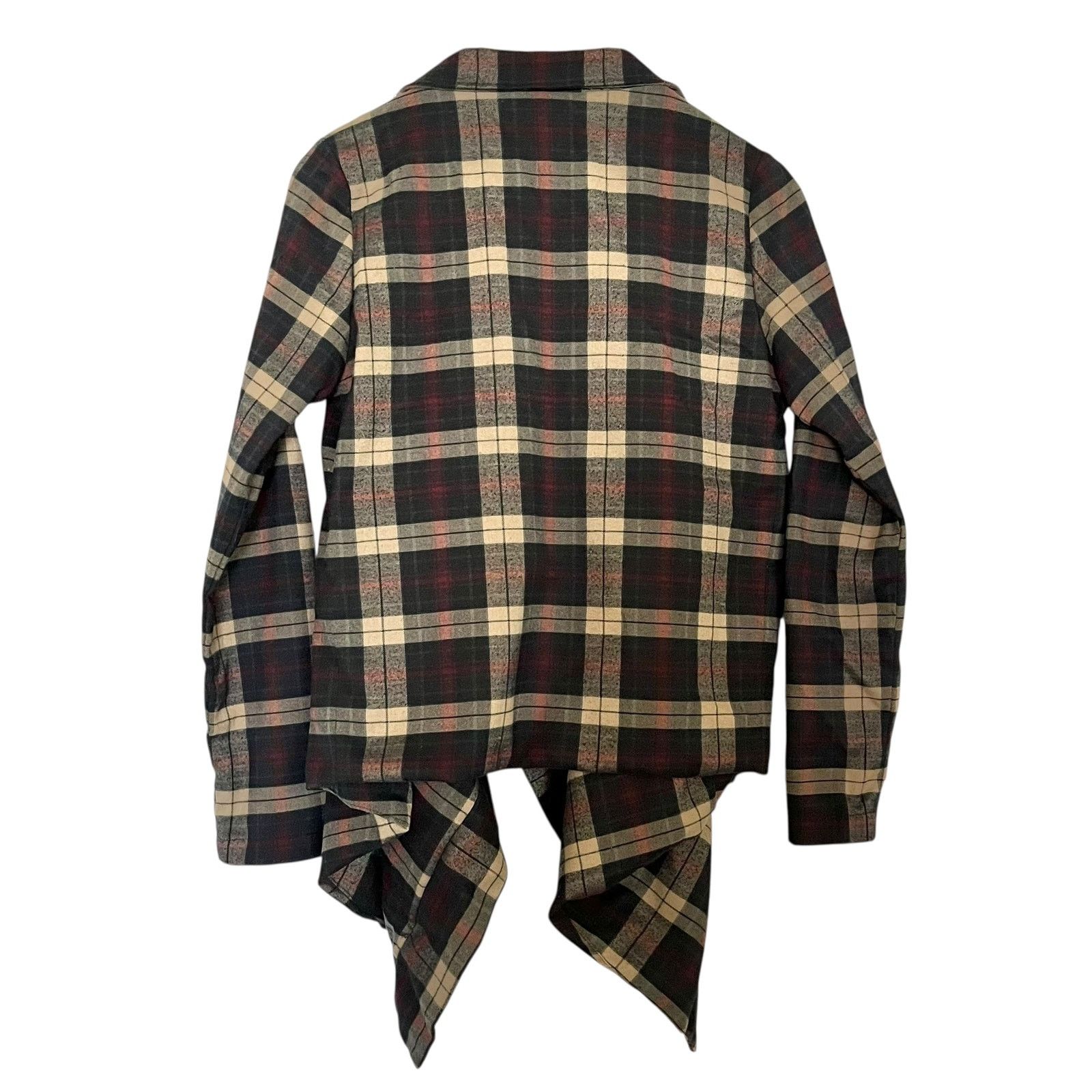 Other Lovers + Friends Days Like These Plaid Tartan Open Jacket Size S / US 4 / IT 40 - 2 Thumbnail