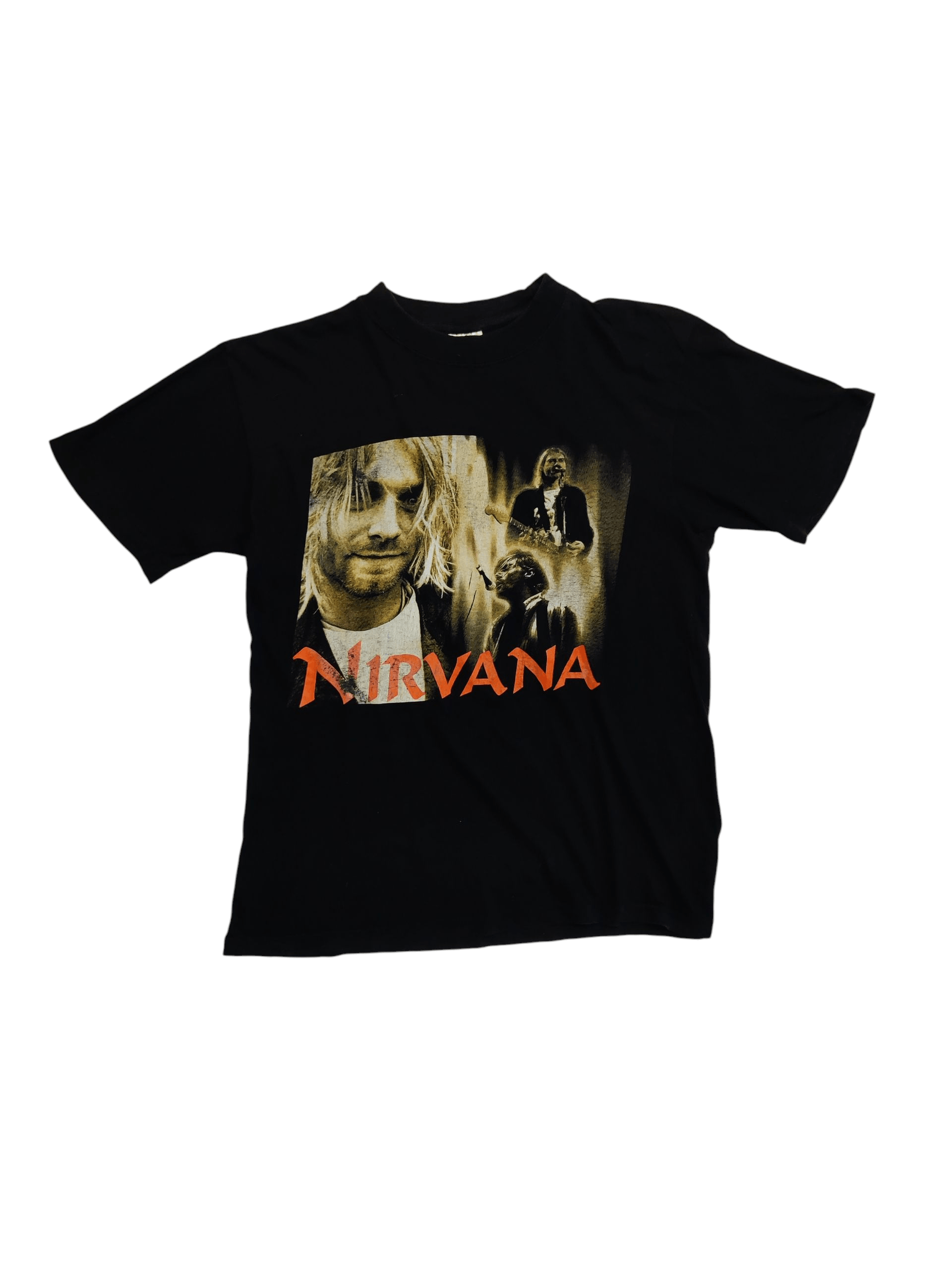 Band Tees × Nirvana × Vintage 90s Kurt Cobain Nirvana
