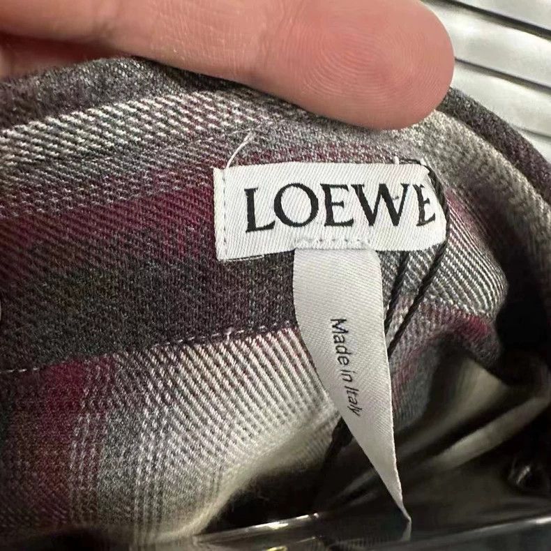 Loewe loewe Leather brand shirt 2506-Nextarrow Size US M / EU 48-50 / 2 - 2 Thumbnail