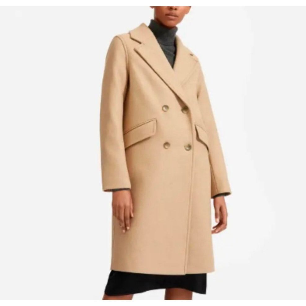 Everlane Everlane - Italian Re-Wool Coat / size 8 / Tan / NWT Size M / US 6-8 / IT 42-44 - 2 Thumbnail