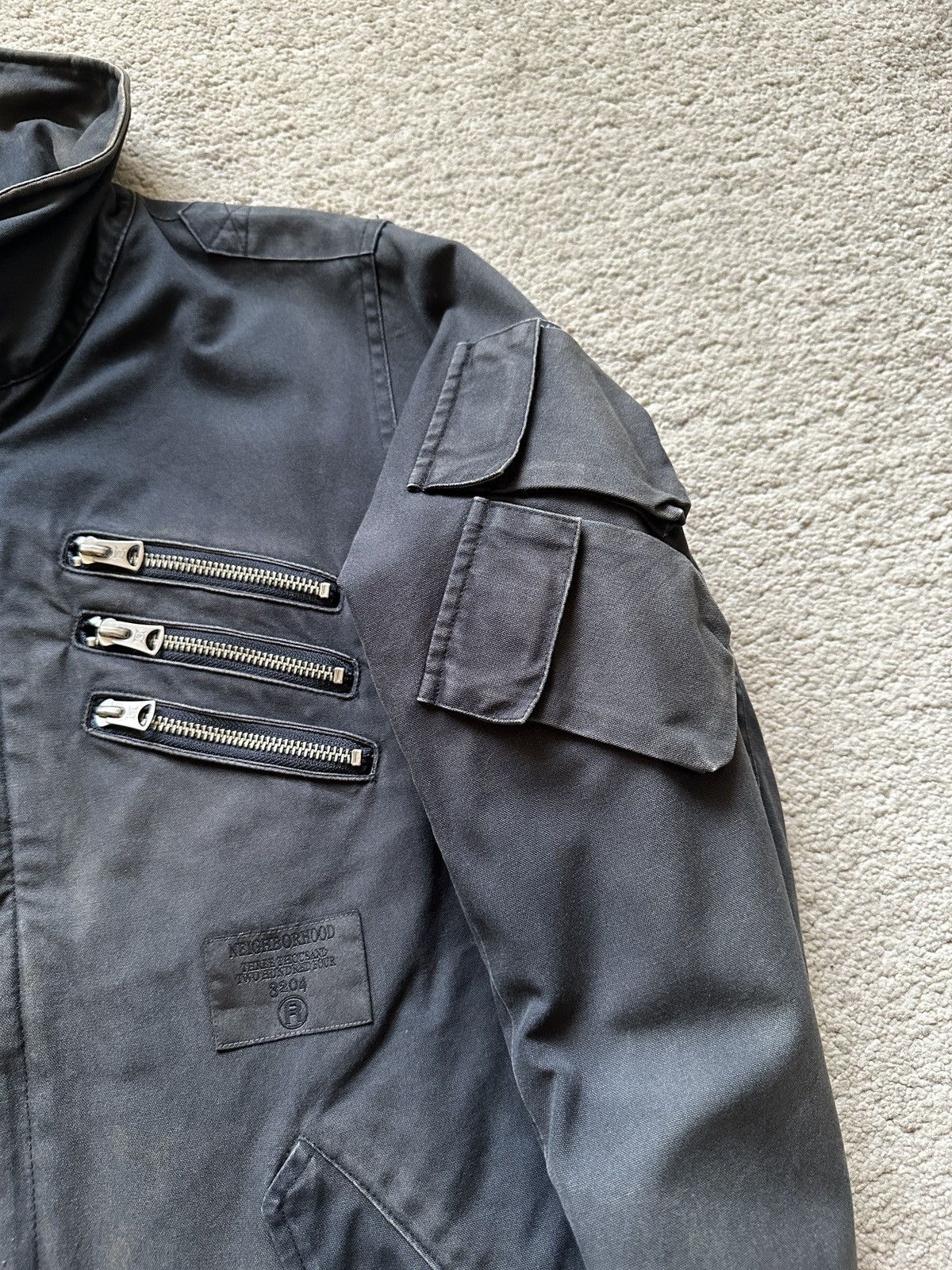 Neighborhood AW2002 Neighbourhood Multi Zipper Sun Faded Jacket Size US S / EU 44-46 / 1 - 10 Thumbnail
