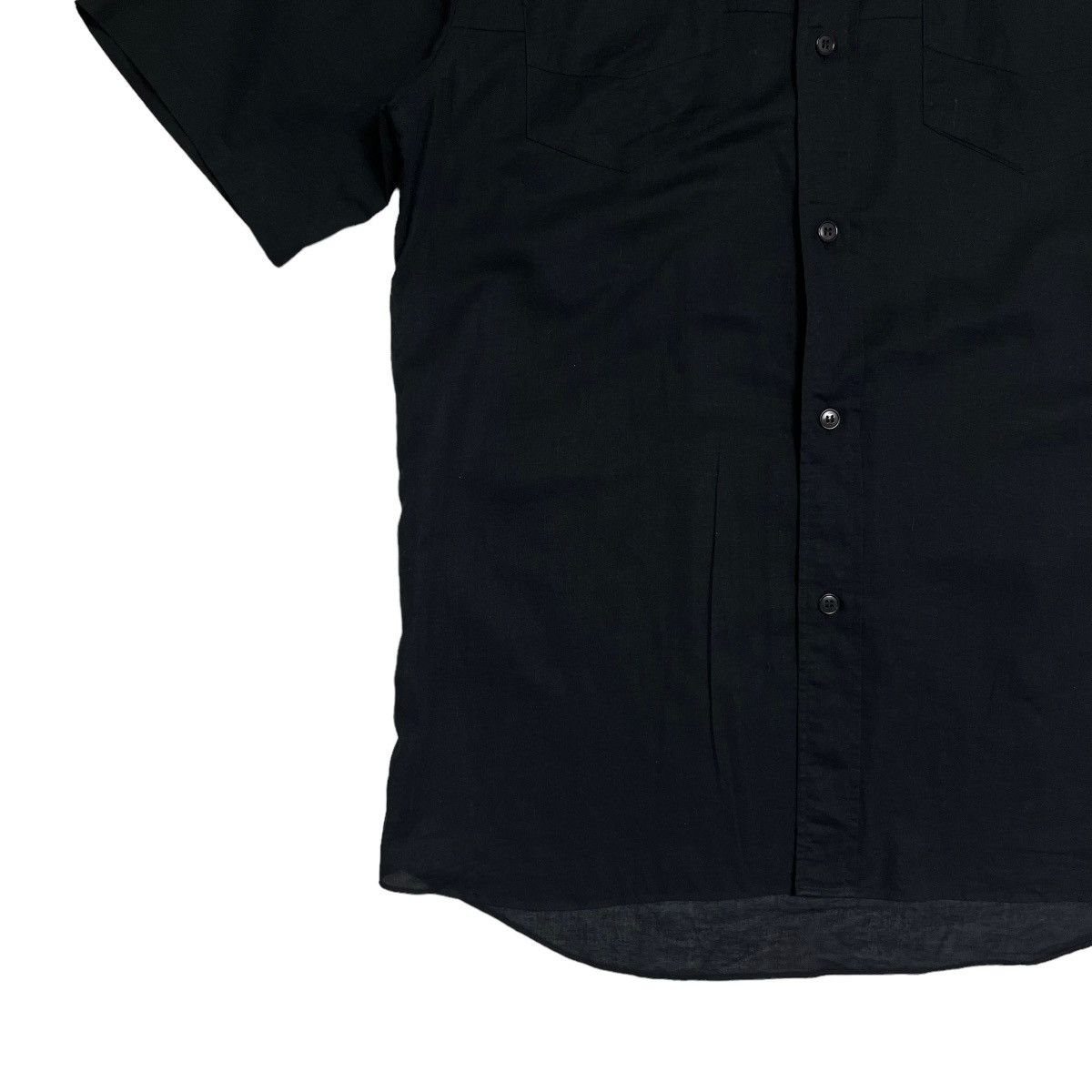 CABANE de ZUCCa Cabane De Zucca Sheer Black Shirt Size US L / EU 52-54 / 3 - 5 Thumbnail