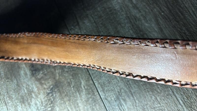 Handmade × Vintage Liquid vintage crocodile leather belt with crocodile head Size ONE SIZE - 4 Thumbnail