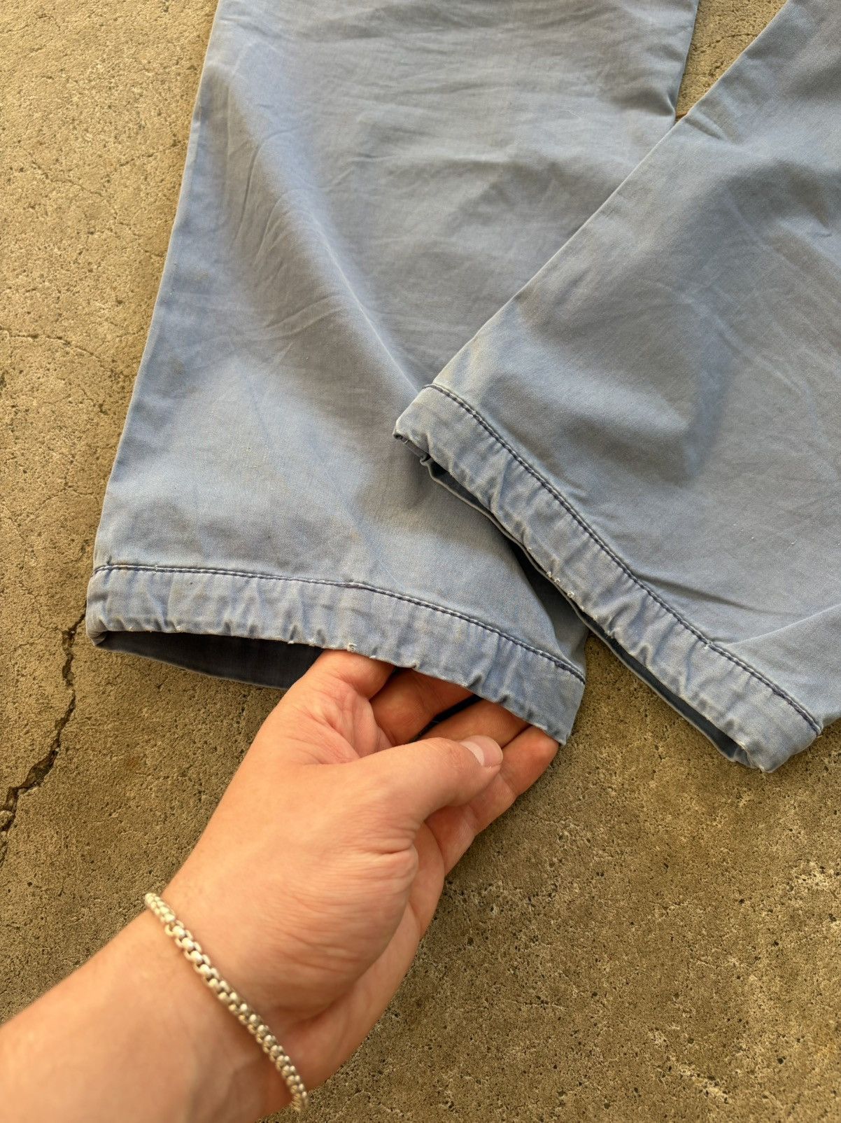 Kiton Kiton Blue Slim Fit Pants Size US 34 / EU 50 - 6 Thumbnail