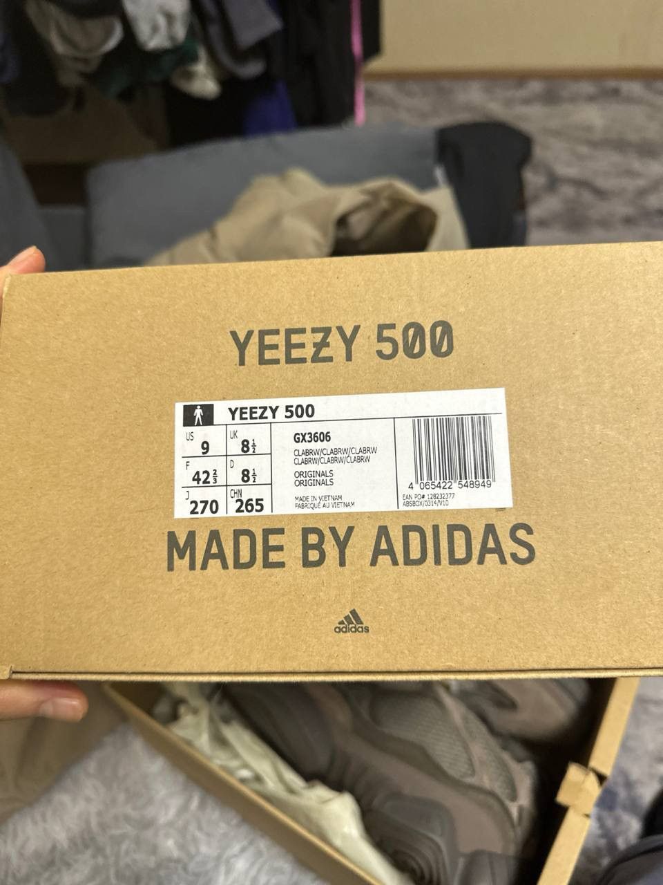 Gap × Kanye West × Yeezy Yeezy 500 clay brown Adult Size US 9 / EU 42 - 4 Thumbnail