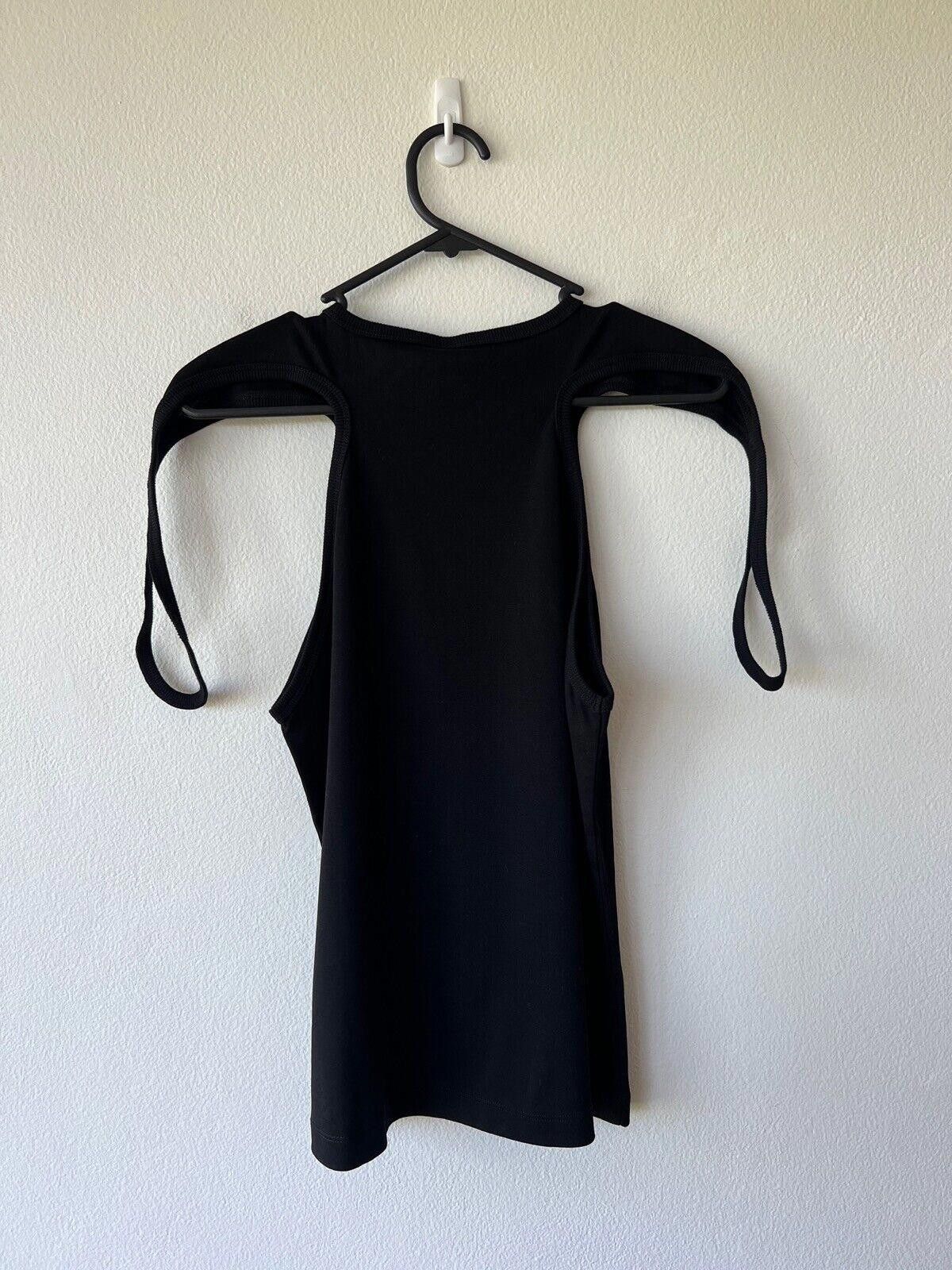 Dion Lee DION LEE Loop Black Tank Top (Womens L) Size L / US 10 / IT 46 - 3 Thumbnail