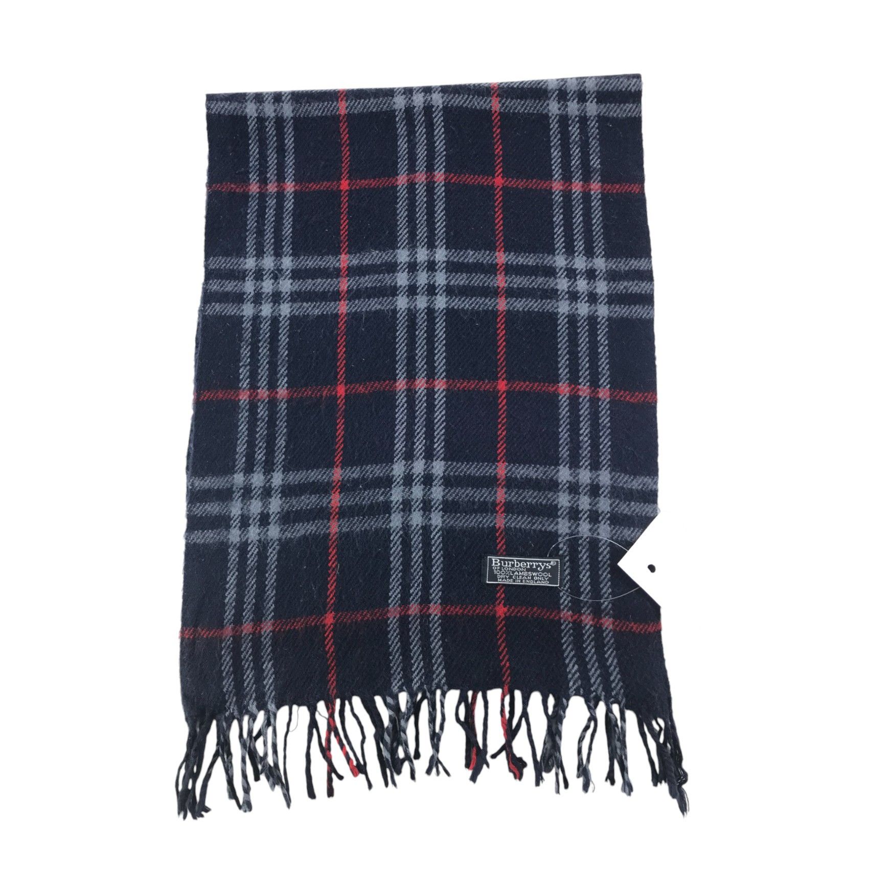Burberry × Vintage Burberry Scarf / Muffler / Neckwear - WW2784 Size ONE SIZE - 3 Thumbnail