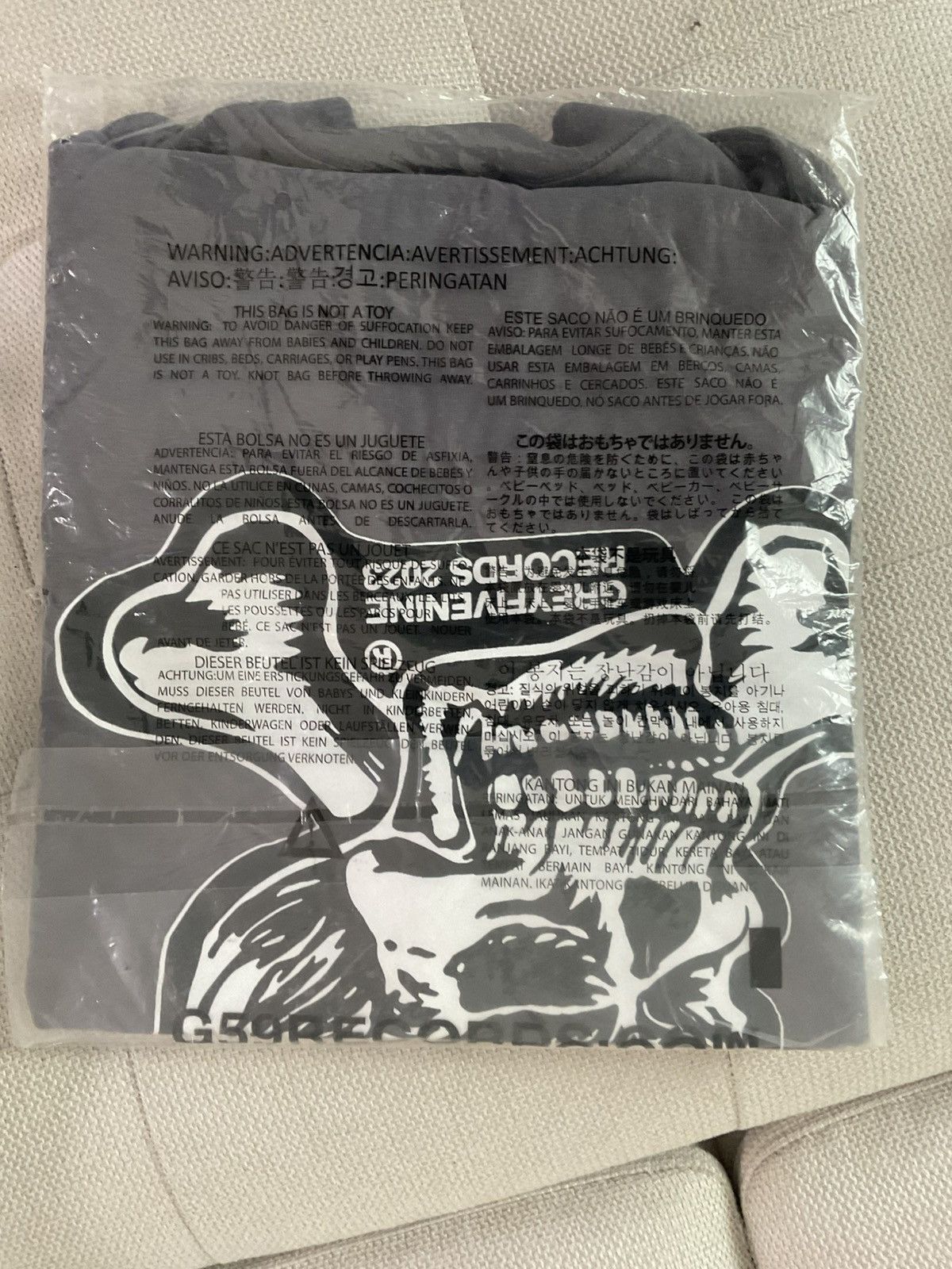 G59 Records $uicideboy$ XL BORN 2 LOSE TEE Size US XL / EU 56 / 4 - 5 Thumbnail