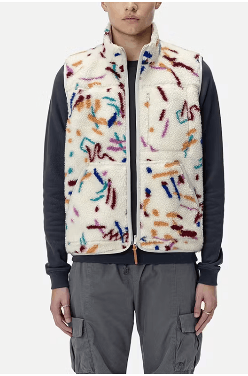 John Elliott JOHN ELLIOTT White Memphis Jacquard Multicolor Vest Size L Size US L / EU 52-54 / 3 - 1 Thumbnail