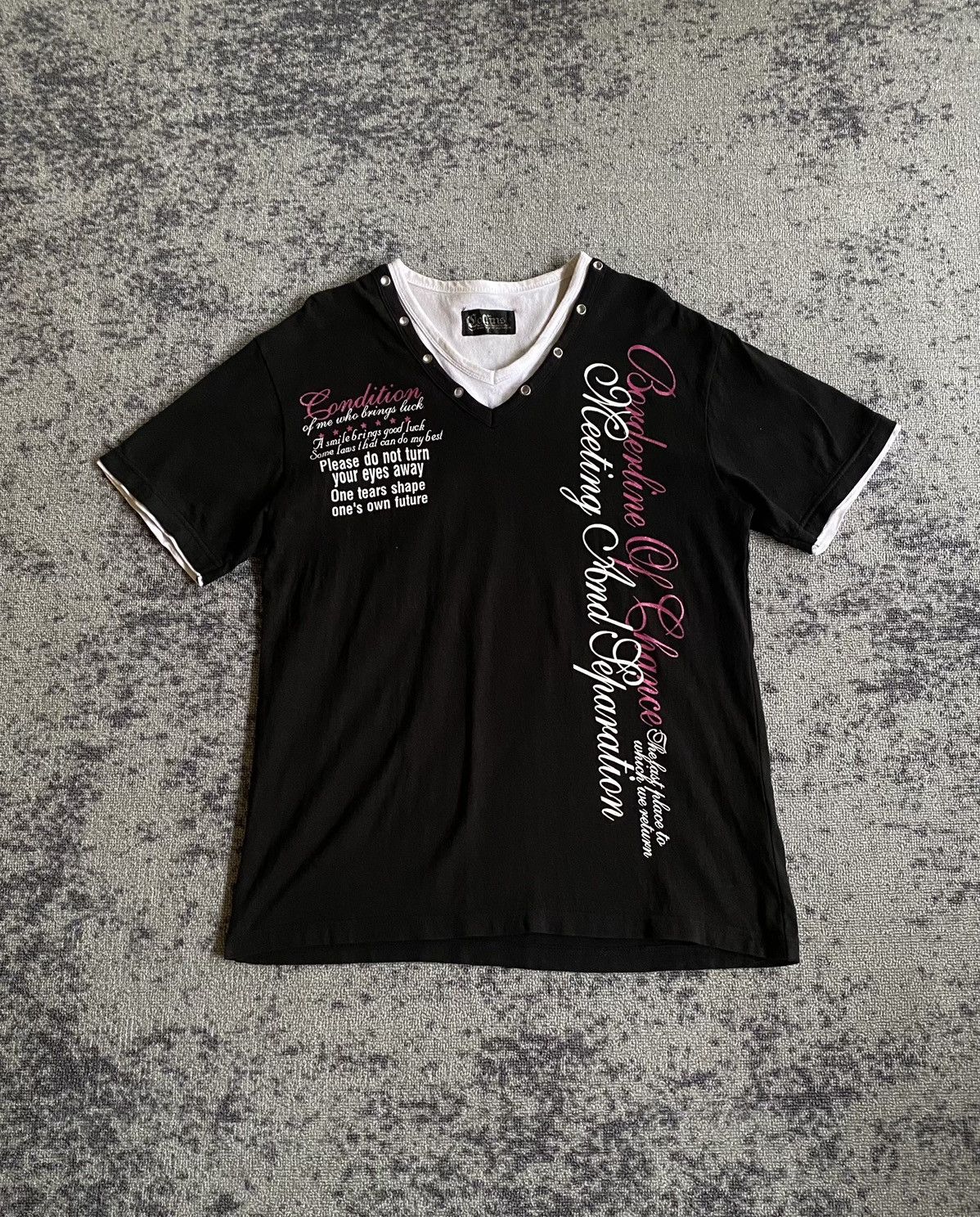 Hysteric Glamour × If Six Was Nine × Japanese Brand Y2k Collins ifsixwasnine style tshirt Size US L / EU 52-54 / 3 - 1 Thumbnail