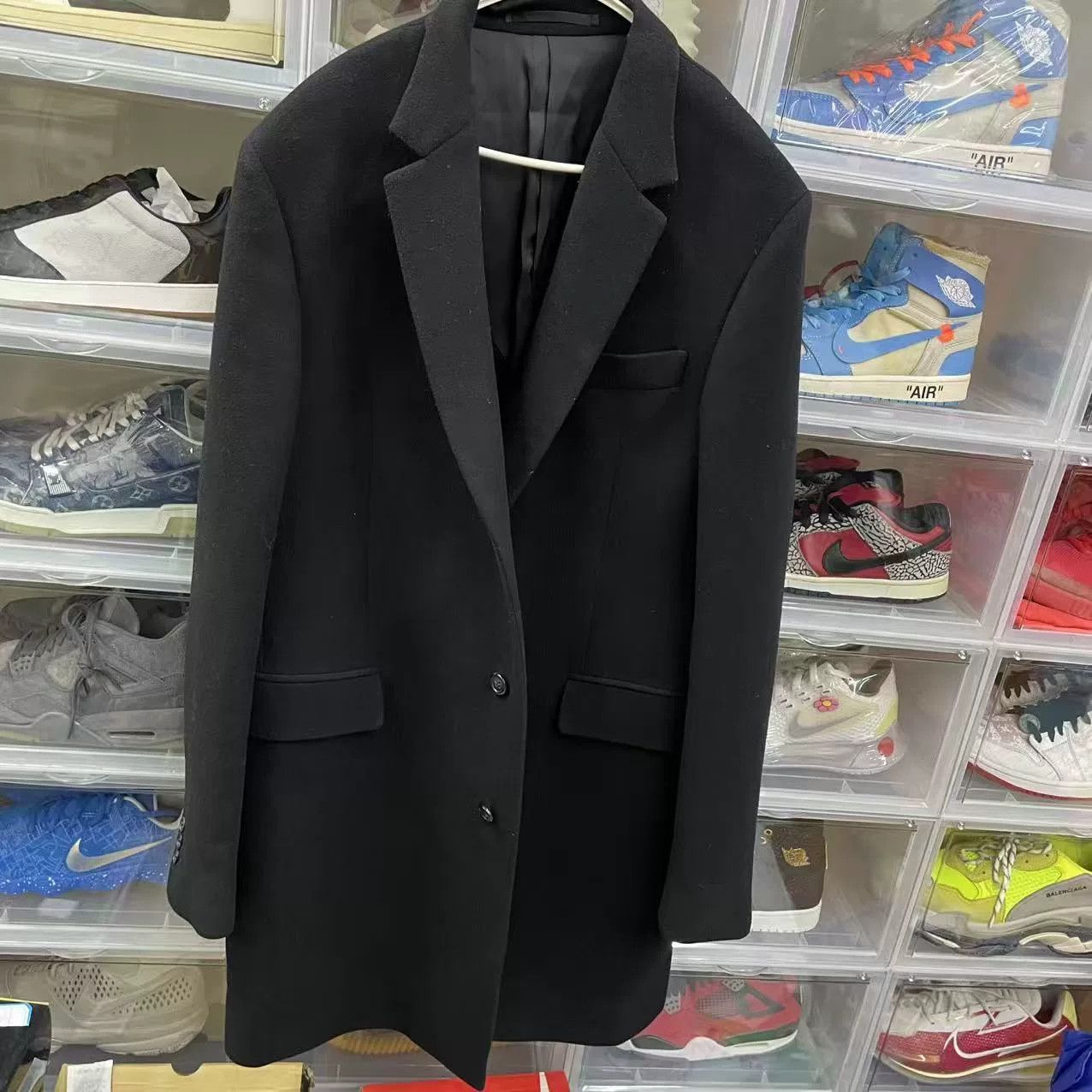 Prada Prada Black Heavy Coat xl Men Size US XL / EU 56 / 4 - 1 Thumbnail