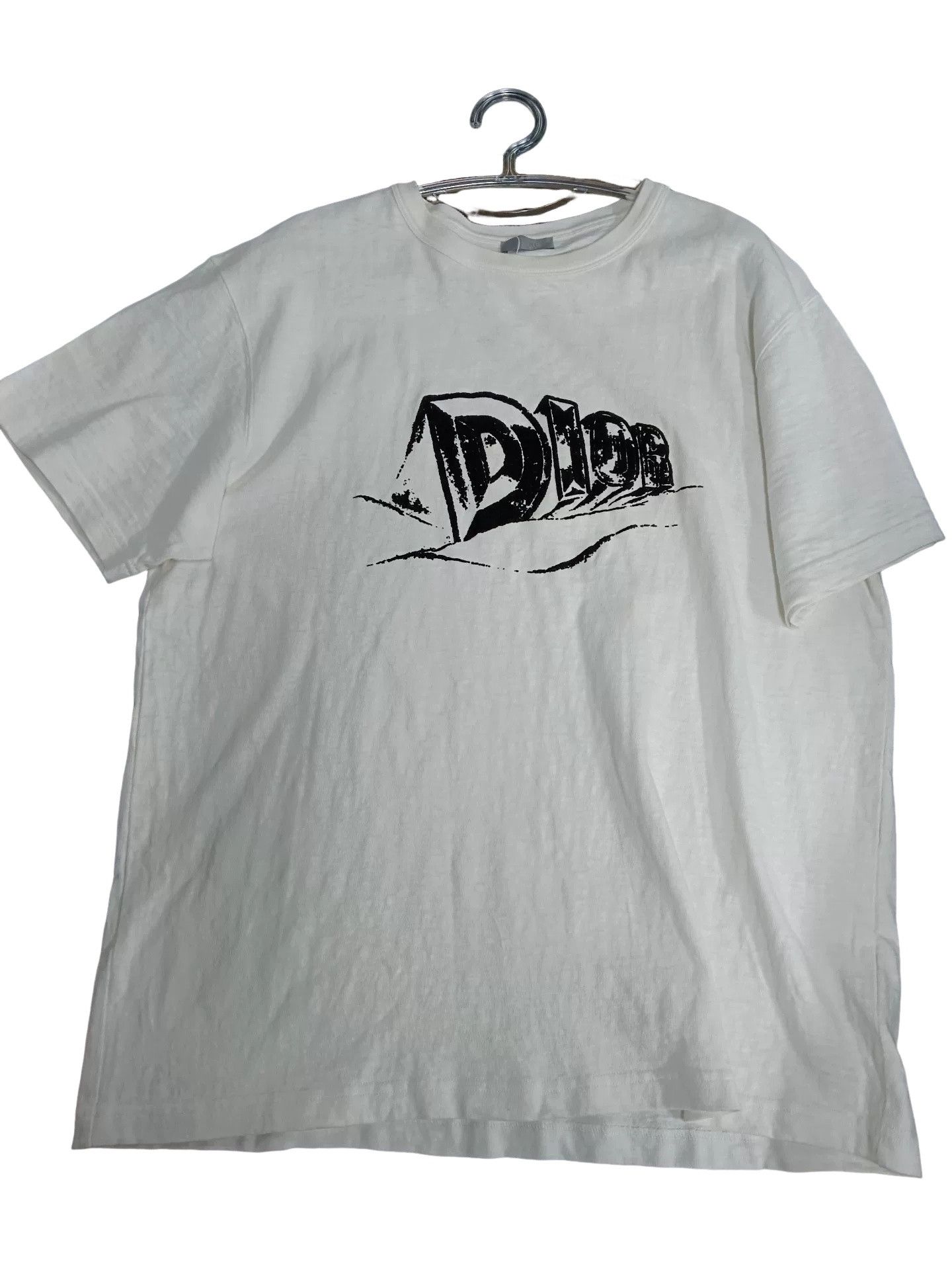 Dior Dior Flocked Logo T-Shirt Size XXL Size US XXL / EU 58 / 5 - 1 Thumbnail
