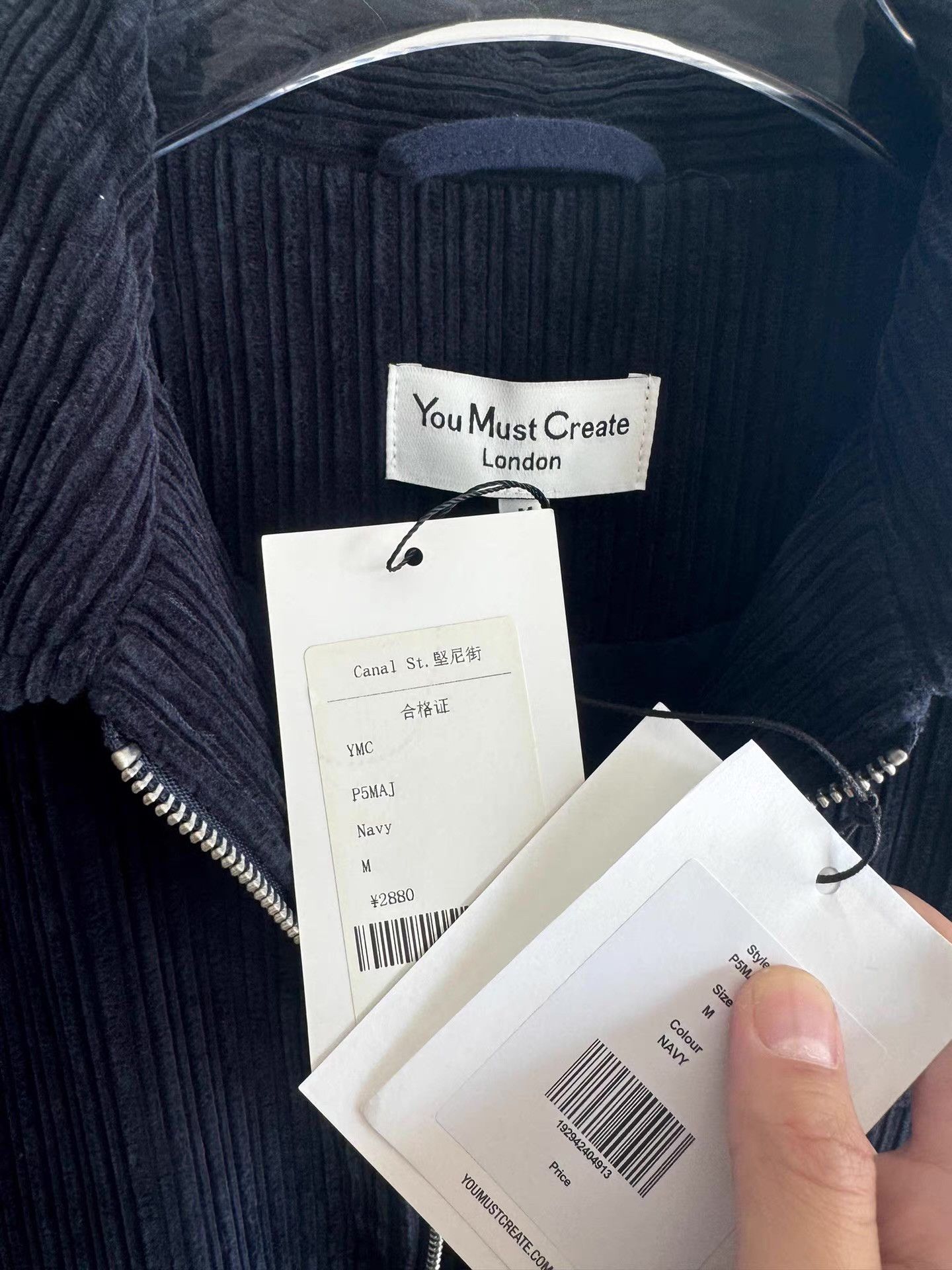 YMC You Must Create (YMC) corduroy jacket Q17 Size US M / EU 48-50 / 2 - 3 Thumbnail