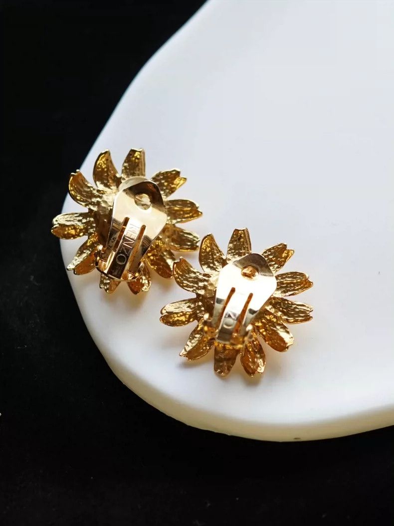 Kenzo KENZO Used daisy pearl earring Size ONE SIZE - 3 Thumbnail
