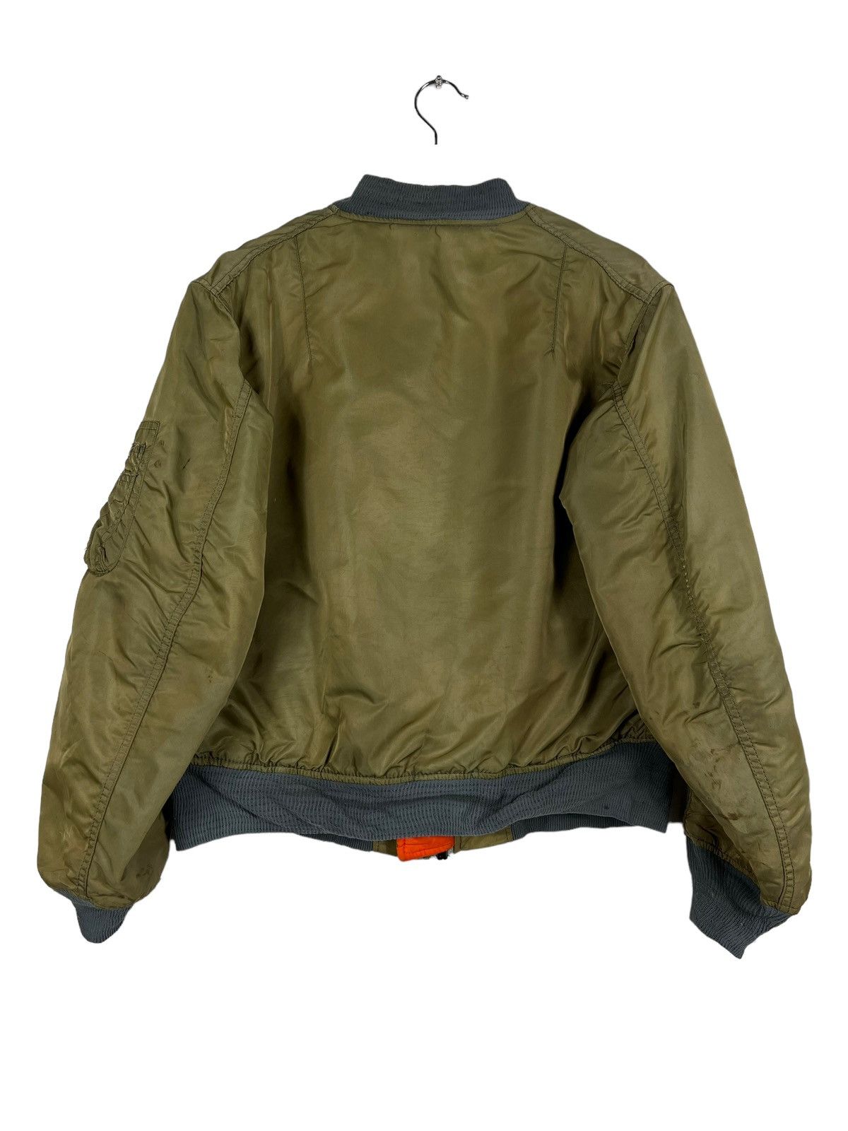Alpha Industries 🔥 RIOT ANARCHY AFFA ALPHA MA-1 BOMBER JACKET Size US L / EU 52-54 / 3 - 8 Thumbnail