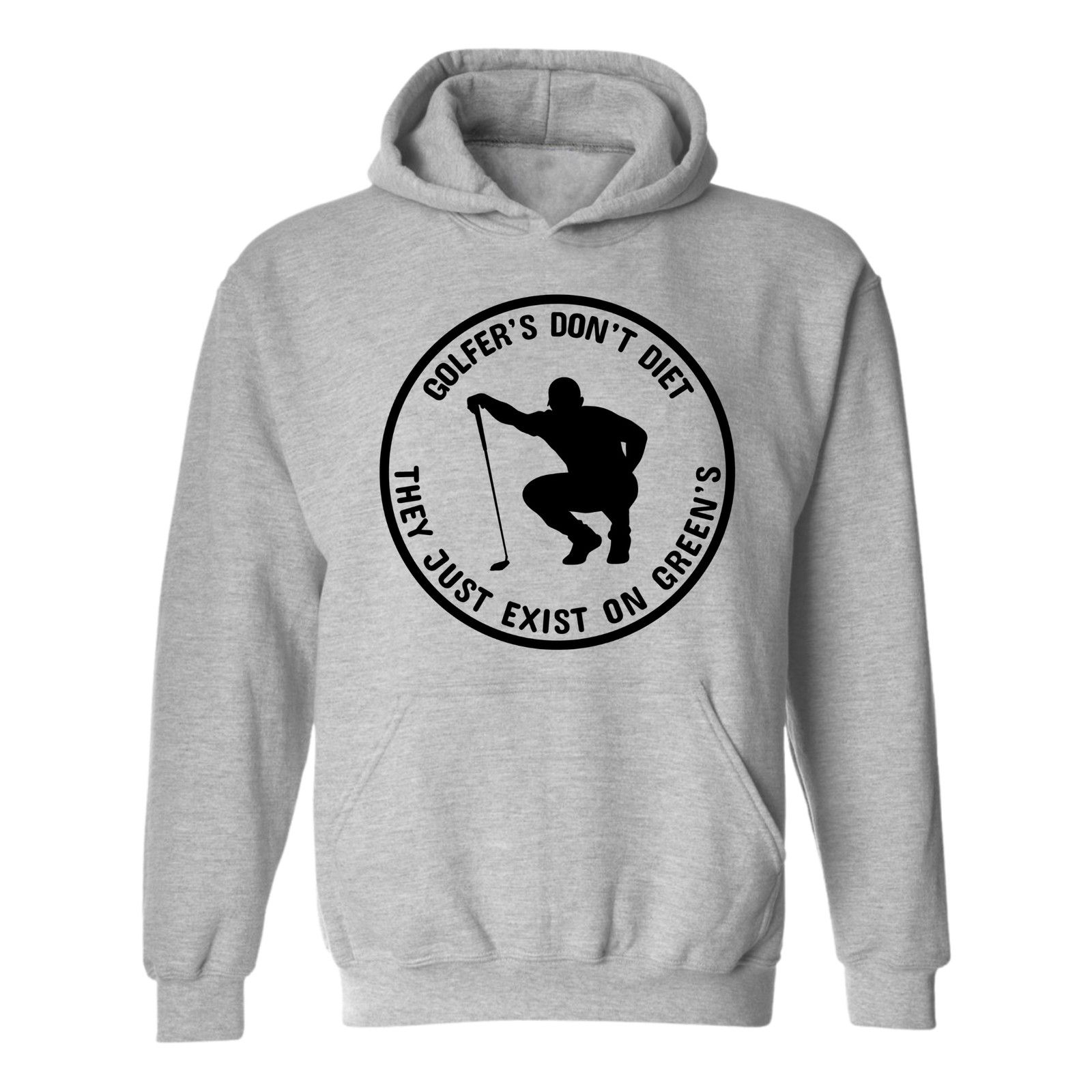 & Other Stories Golf Hoodie Golfers Don't Diet Funny Man Golfer Sweatshirt Size US L / EU 52-54 / 3 - 1 Thumbnail