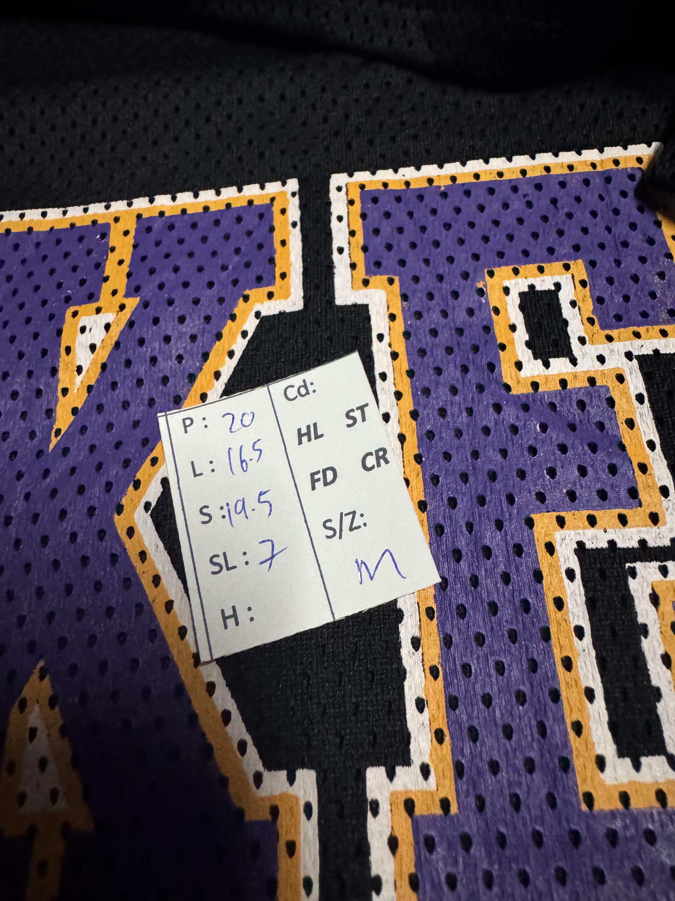 NBA VINTAGE Y2K LA LAKERS MESH NET CROP TOP NBA NFL MLB SPORTS Size S / US 4 / IT 40 - 16 Thumbnail