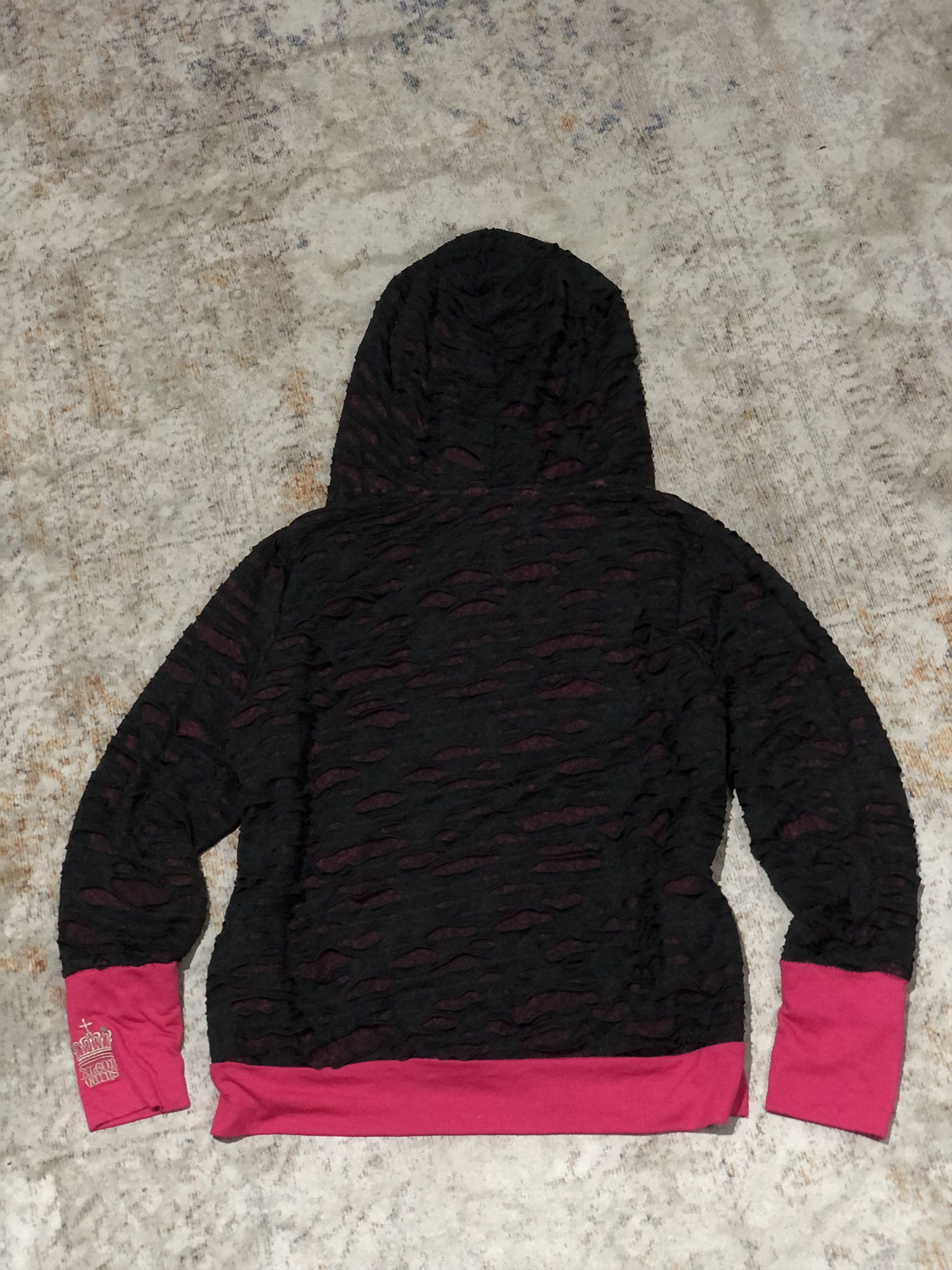 Japanese Brand Algonquins punk studed distressed hoodie Size US M / EU 48-50 / 2 - 11 Thumbnail