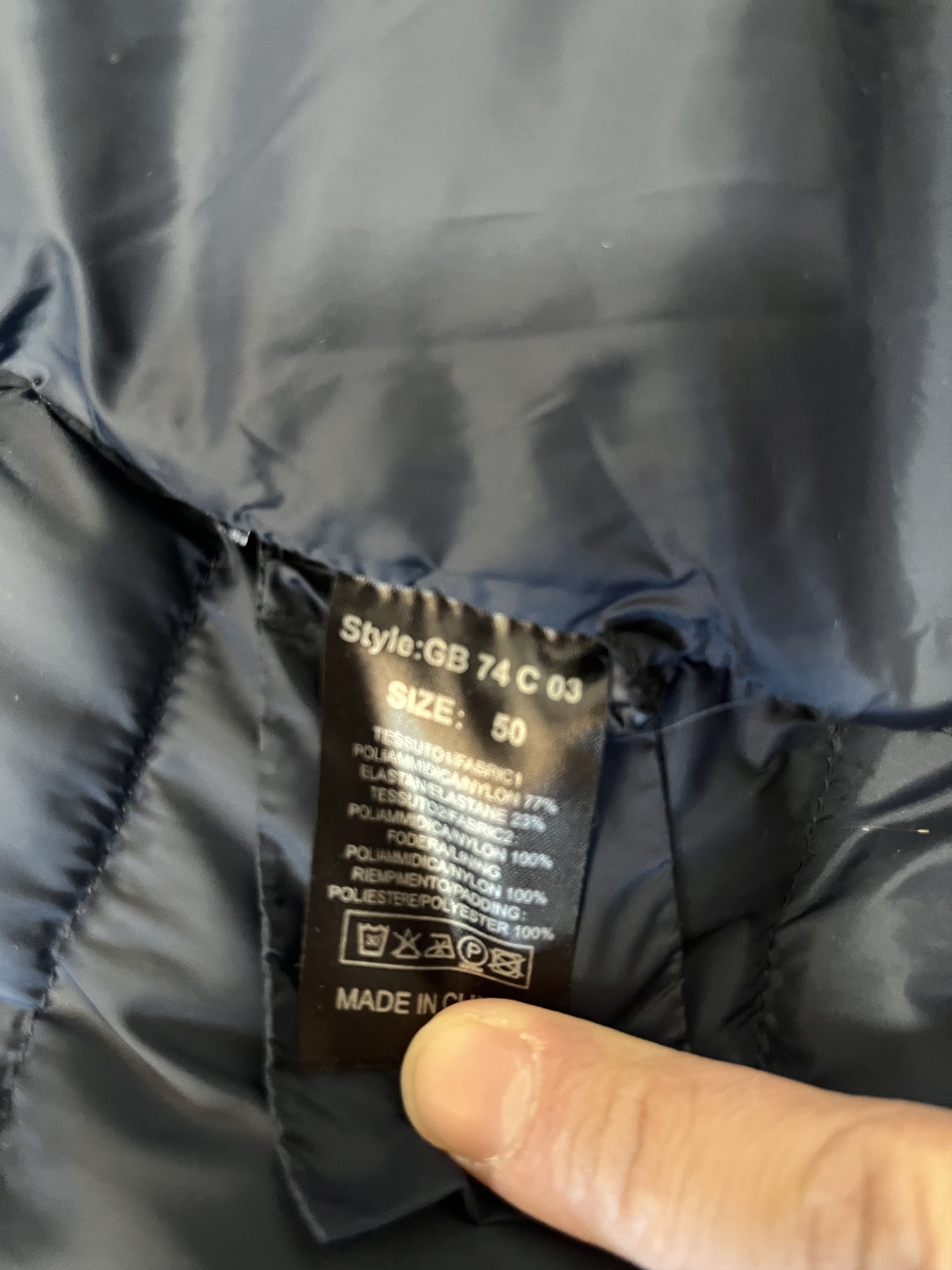 Japanese Brand Sartorial Hybrid Puffer Coat by Exibit Size US M / EU 48-50 / 2 - 6 Thumbnail