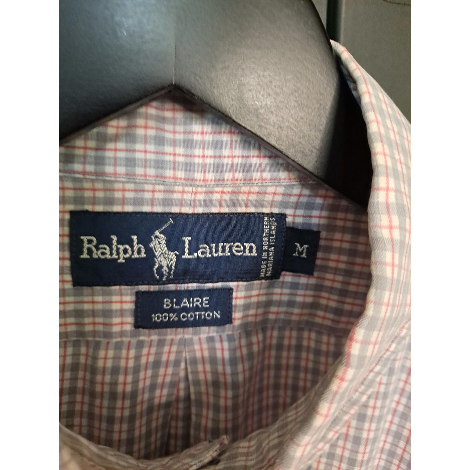 Ralph Lauren Ralph Lauren Blake Light Blue and Red Checked Shirt Size XL Size US XL / EU 56 / 4 - 3 Thumbnail