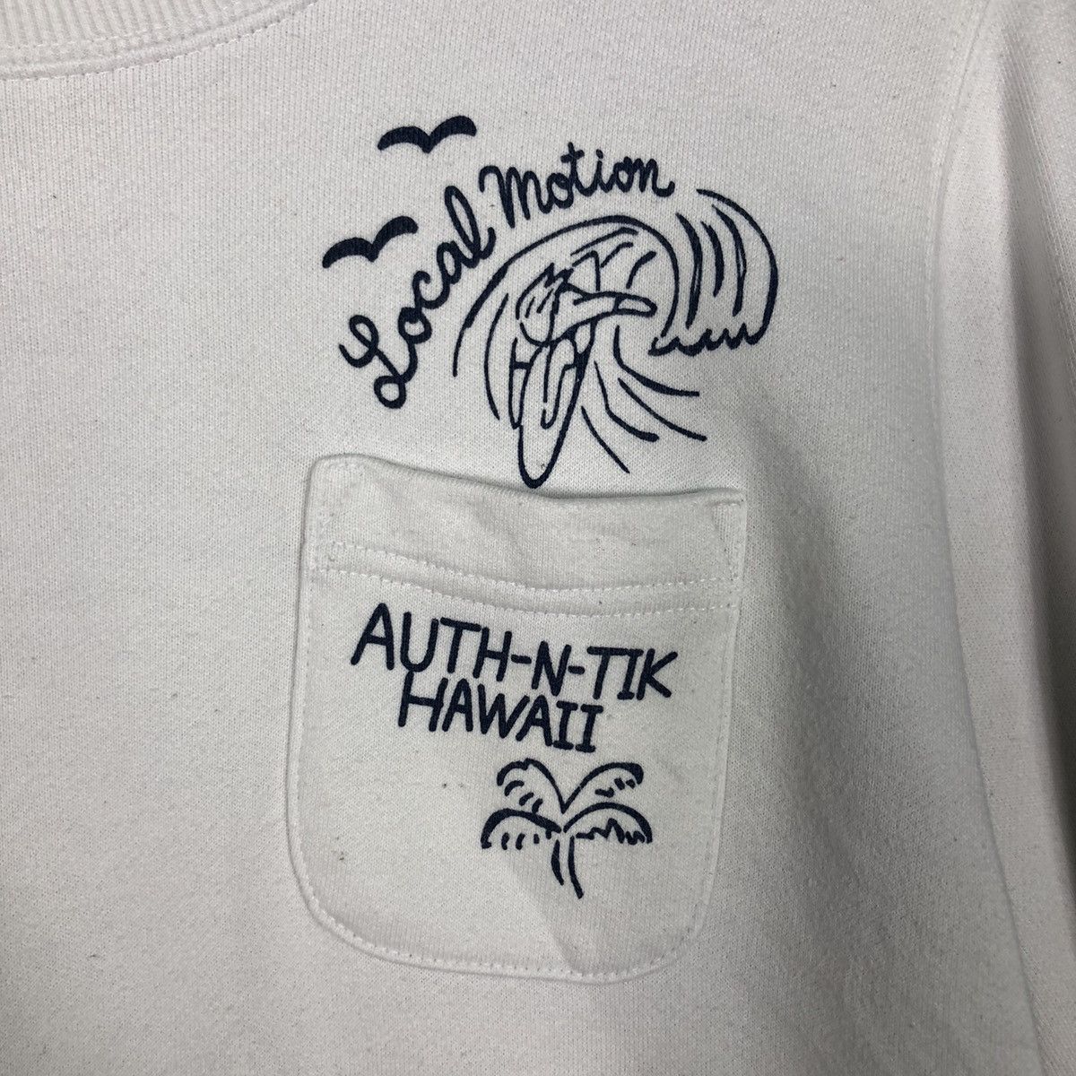 Japanese Brand × Vintage 📌Vintage Sweatshirt Crewneck Honolulu Hawaii Big Logo Size US L / EU 52-54 / 3 - 16 Thumbnail