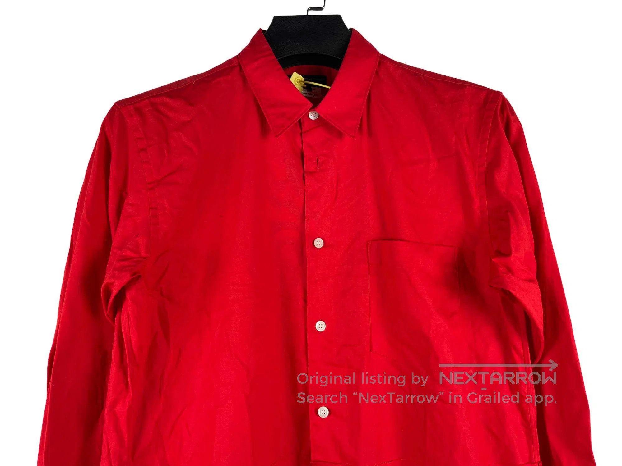 Other Comme Des Garcons Main Line Red Sawtooth Hem Deconstructed Size S / US 4 / IT 40 - 3 Thumbnail