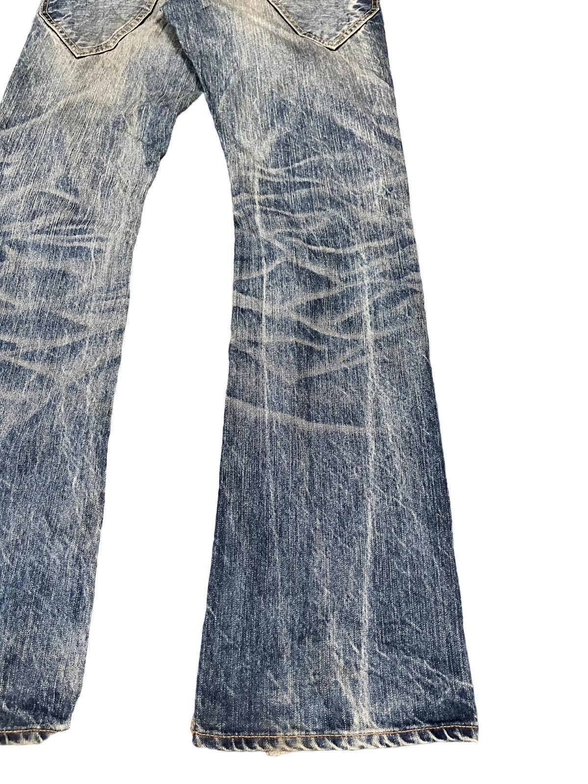 Hysteric Glamour Vintage Blue Way Flare Punk Denim Size US 29 - 14 Thumbnail