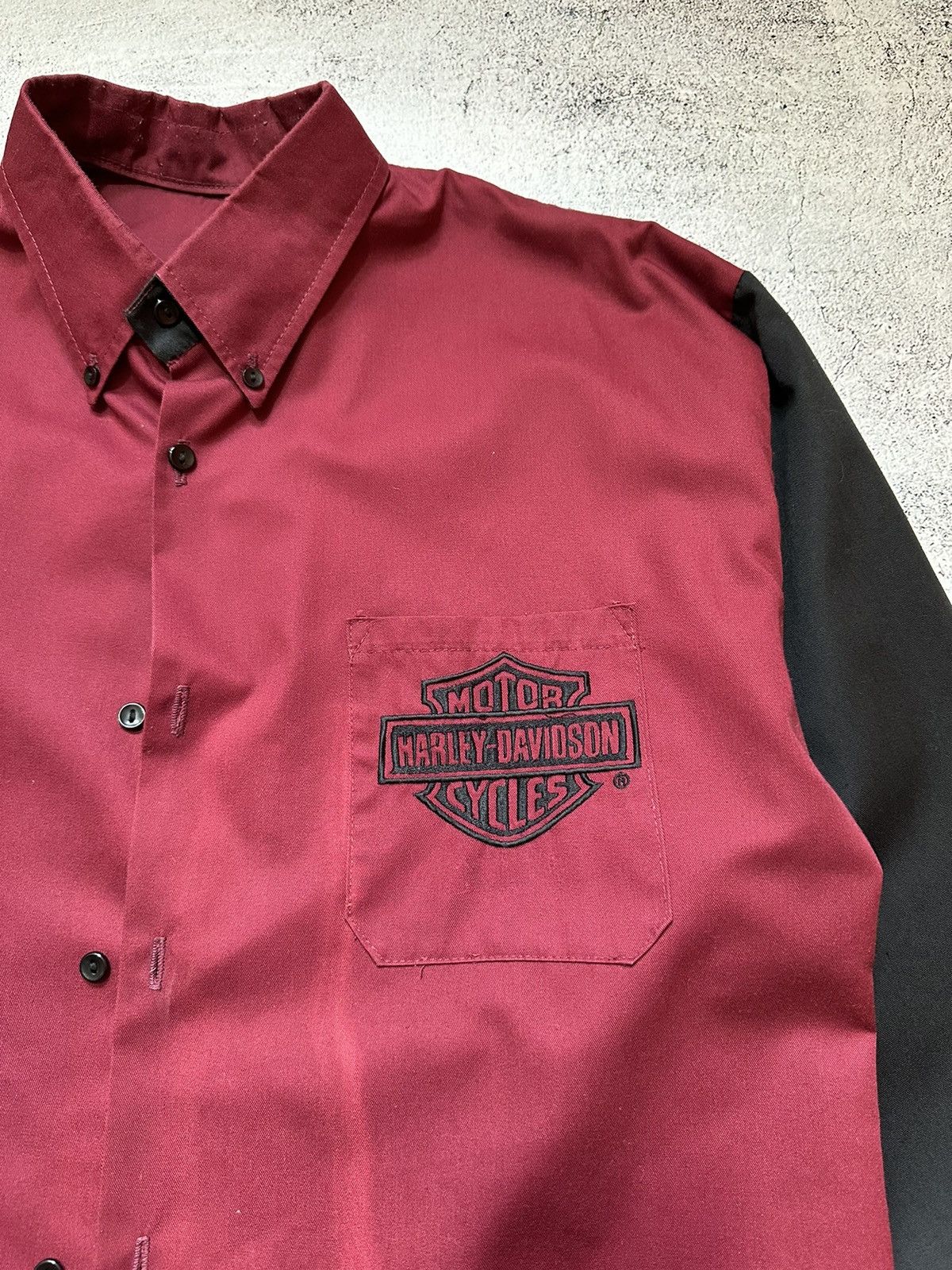 Harley Davidson × Vintage Harley Davidson Vintage Button Shirt long sleeve Size US M / EU 48-50 / 2 - 5 Thumbnail