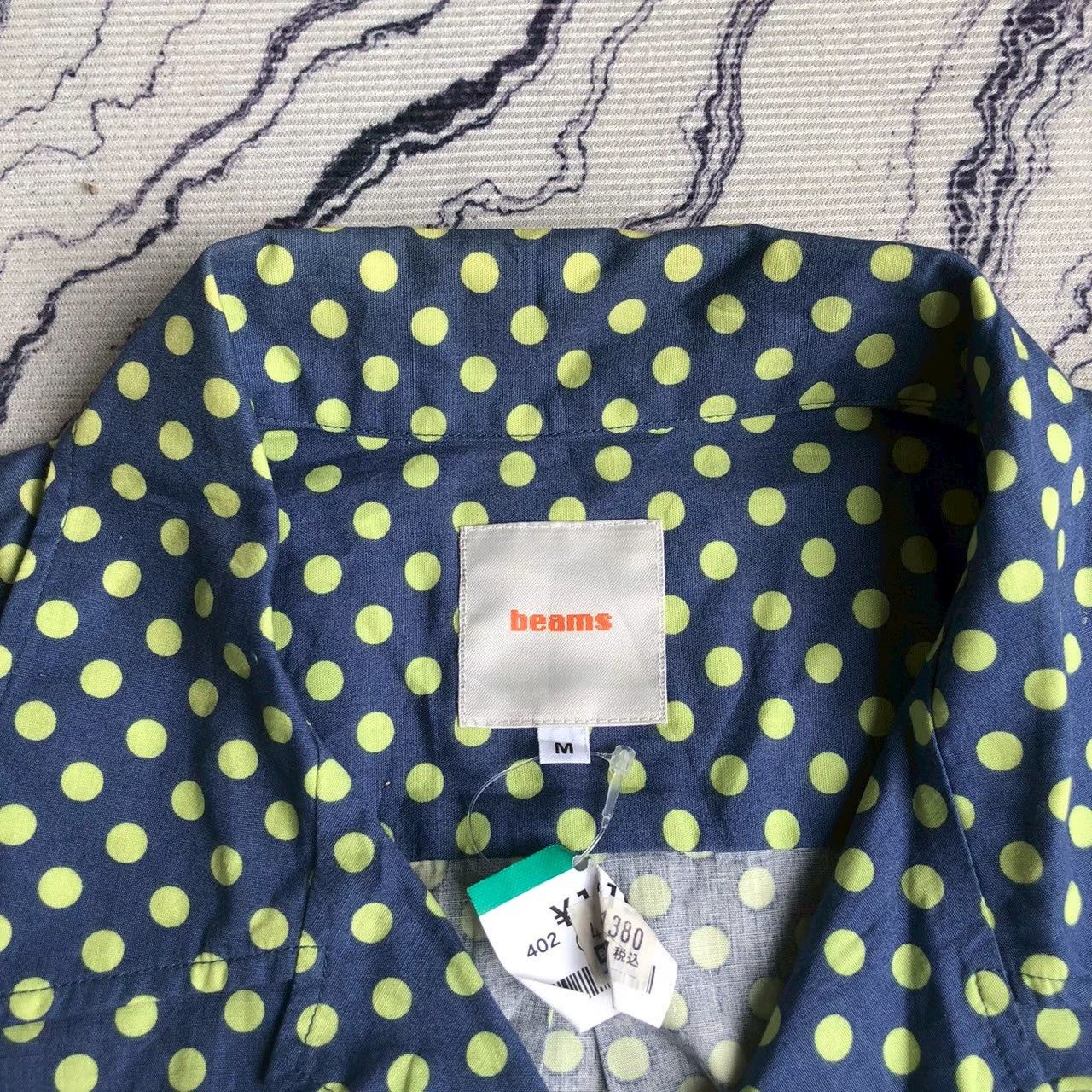 Beams Plus Beams Polka Dot Short Sleeve Button-Up Shirt Size US M / EU 48-50 / 2 - 4 Thumbnail