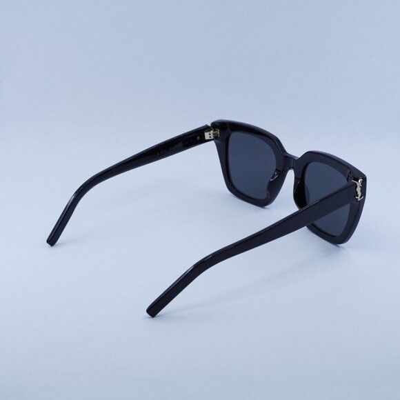 Saint Laurent Paris New Saint Laurent SLM143 001 Sunglasses - Black Frame Size ONE SIZE - 11 Thumbnail