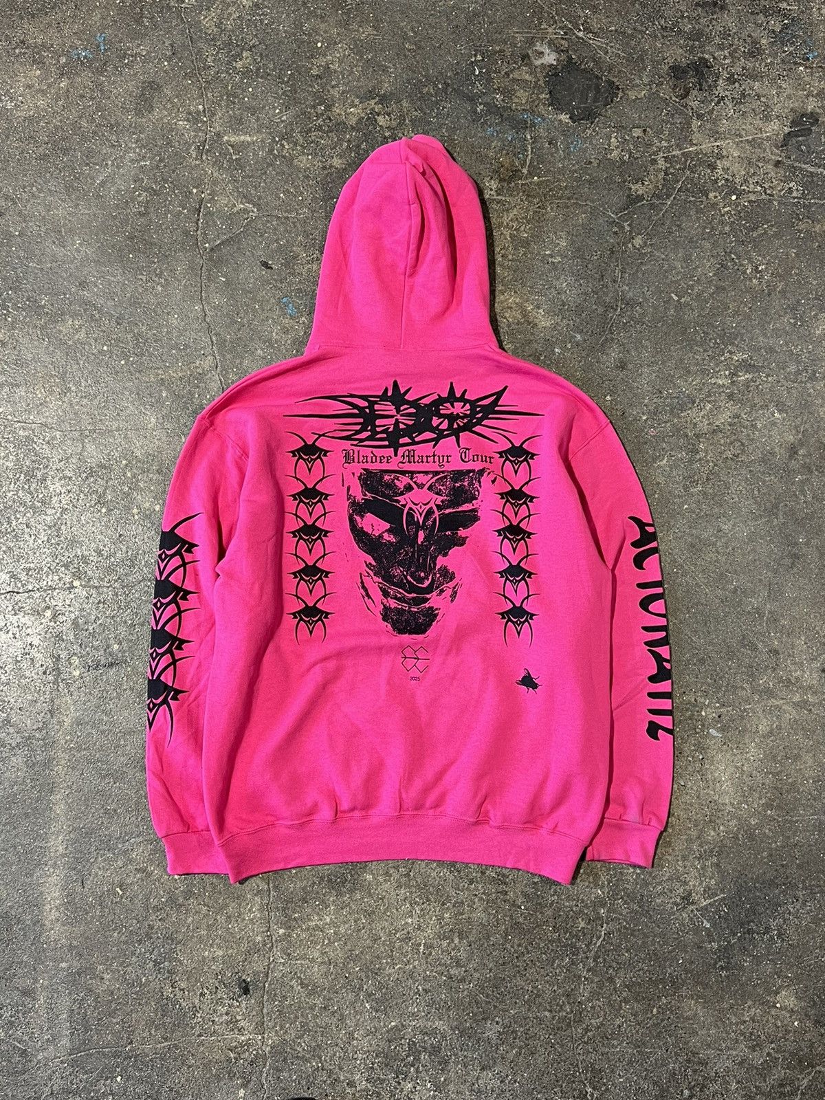 Drain Gang Bladee Martyr Tour Acidrain Hoodie Size US L / EU 52-54 / 3 - 2 Thumbnail