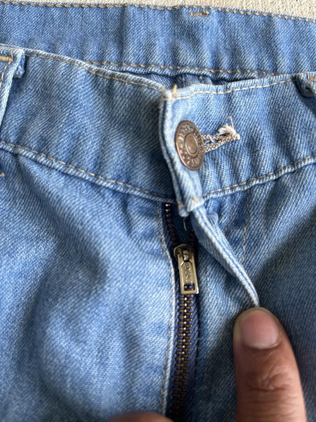 Levi's VTG Levi’s Skosh More Room Orange Tab Jeans Men’s 33x32 Size US 33 - 3 Thumbnail