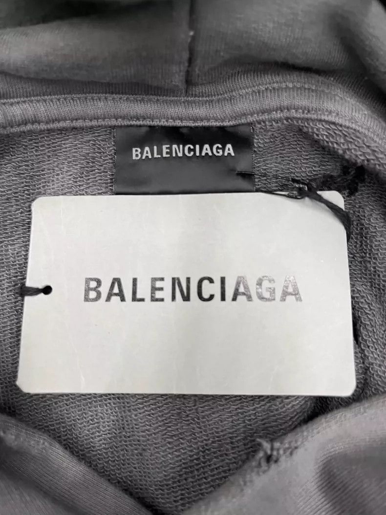 Balenciaga Balenciaga Letter Logo printed hooded pullover Size US M / EU 48-50 / 2 - 5 Thumbnail