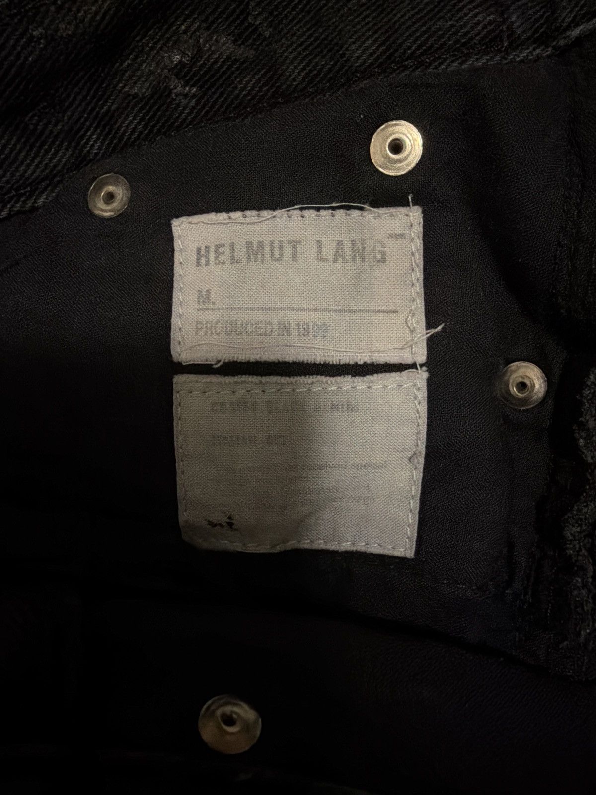Helmut Lang Helmut lang painted waxed denim Size US 27 - 5 Thumbnail