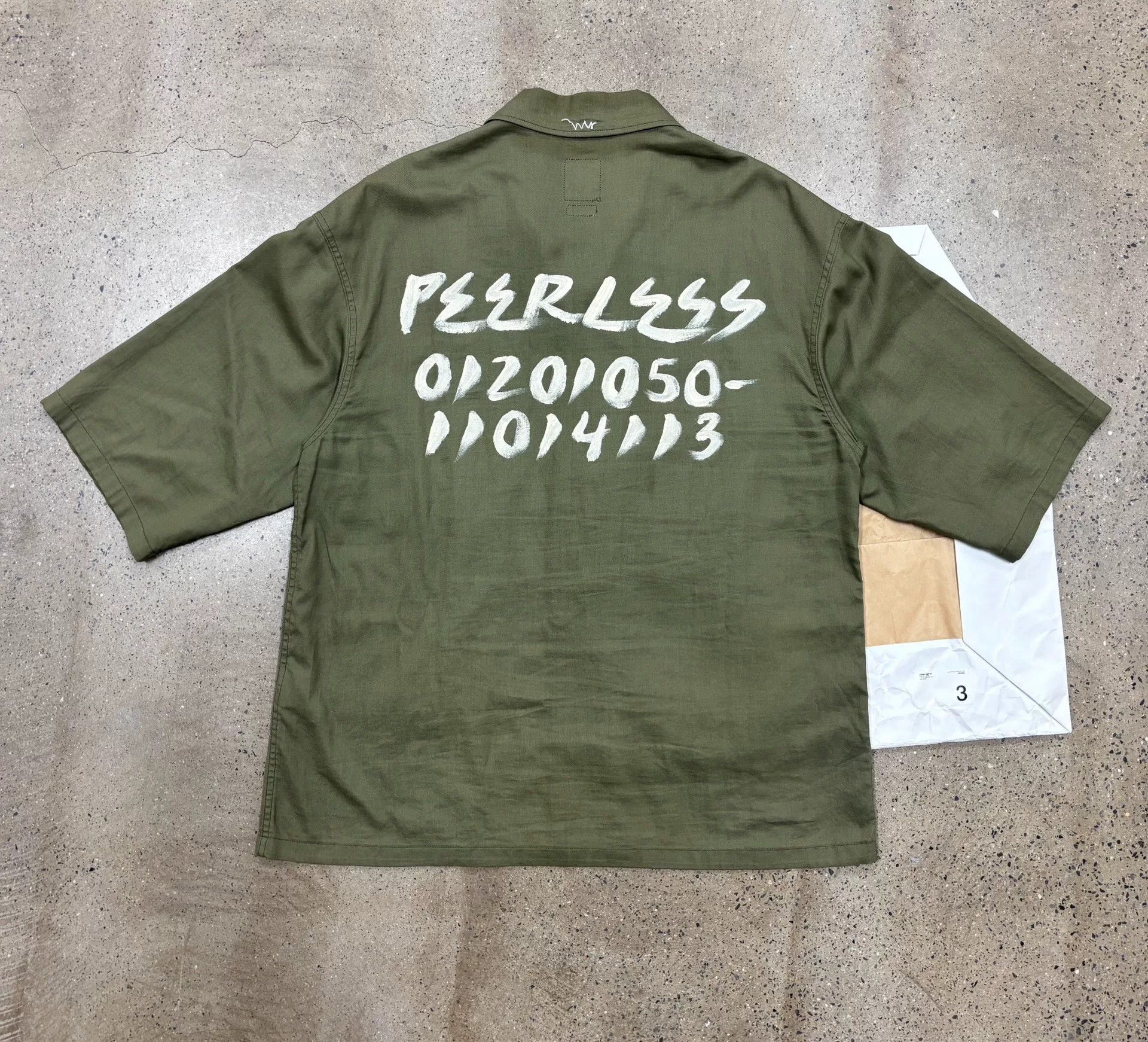 Visvim visvim cornet shirt olive short sleeve jacket Size US M / EU 48-50 / 2 - 1 Thumbnail