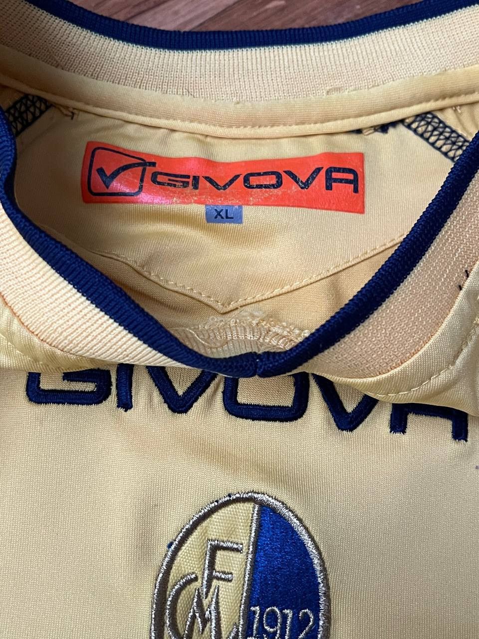 Chelsea Soccer Givova Modena FC 2008-2009 soccer jersey tee Size US XL / EU 56 / 4 - 4 Thumbnail