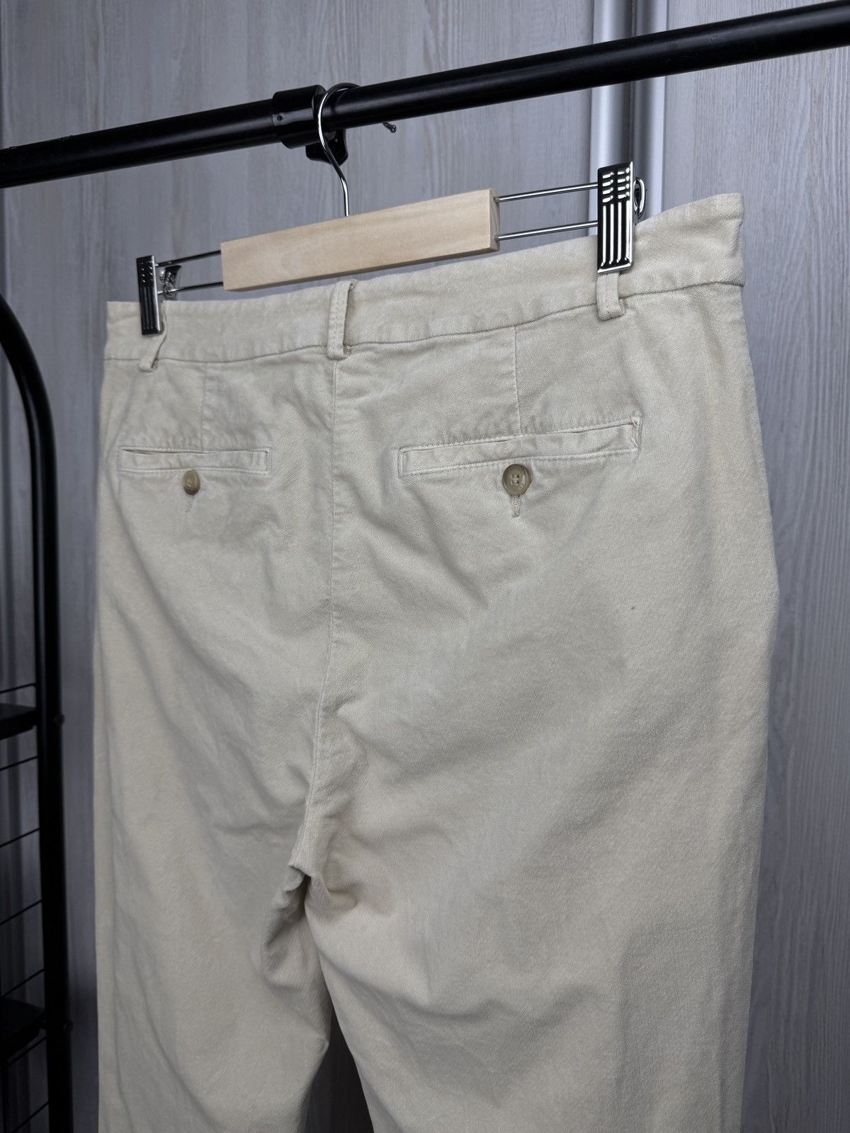 CLOSED Closed Stewart beige cropped chino pants Size 29" - 6 Thumbnail