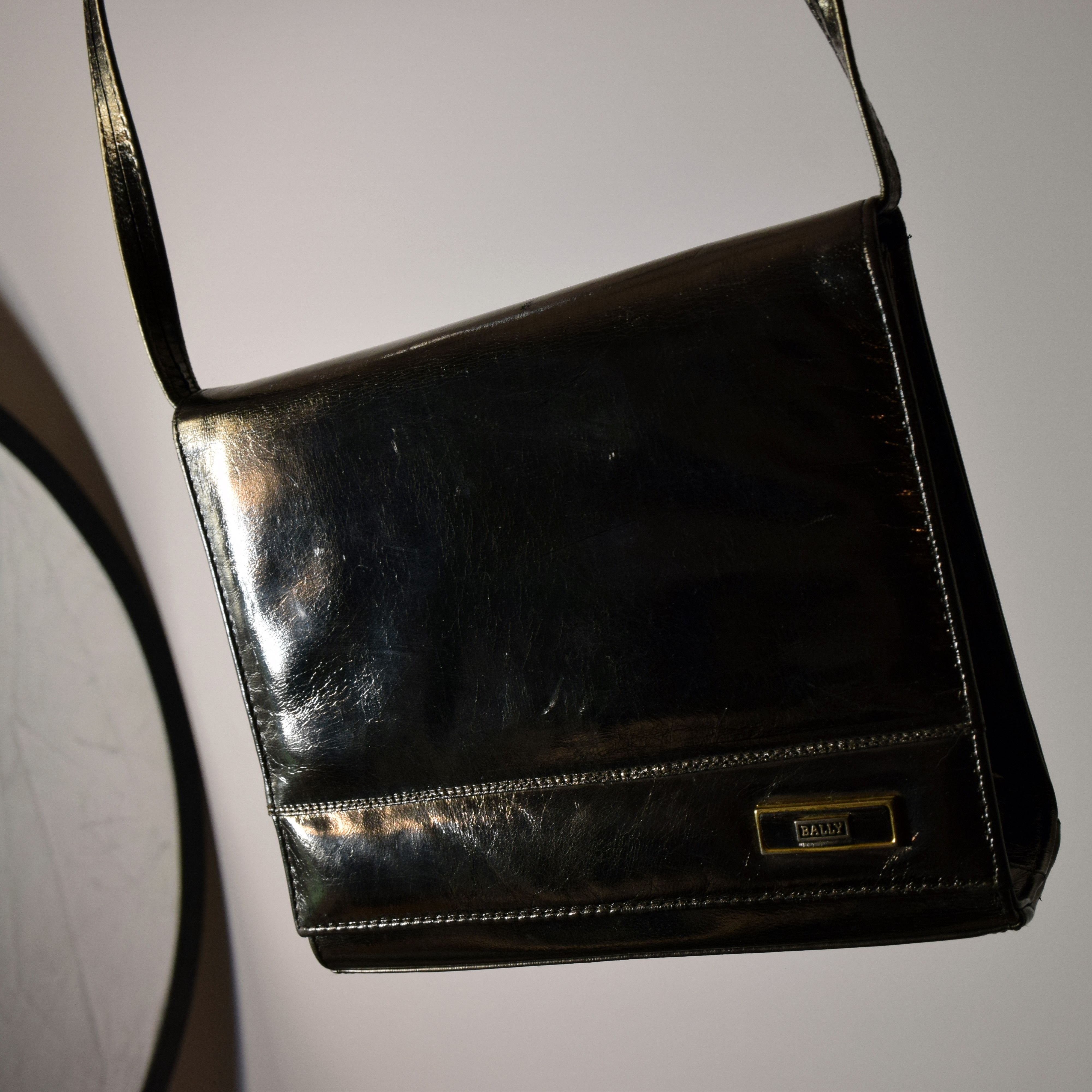 Bally × Vintage Bally Leather Shoulder Bag Size ONE SIZE - 1 Thumbnail