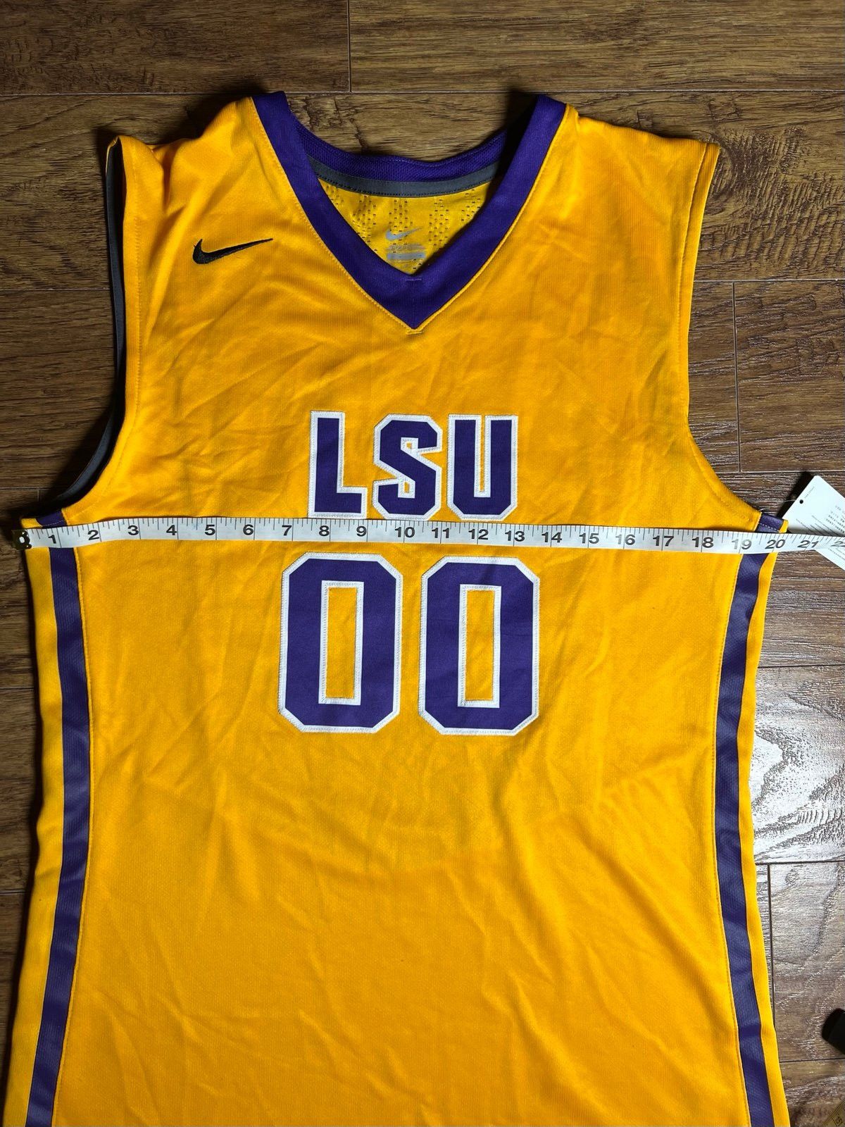 Nike Nike LSU Tigers NCAA Jersey #00 Size Large Yellow NWT Size US L / EU 52-54 / 3 - 9 Thumbnail