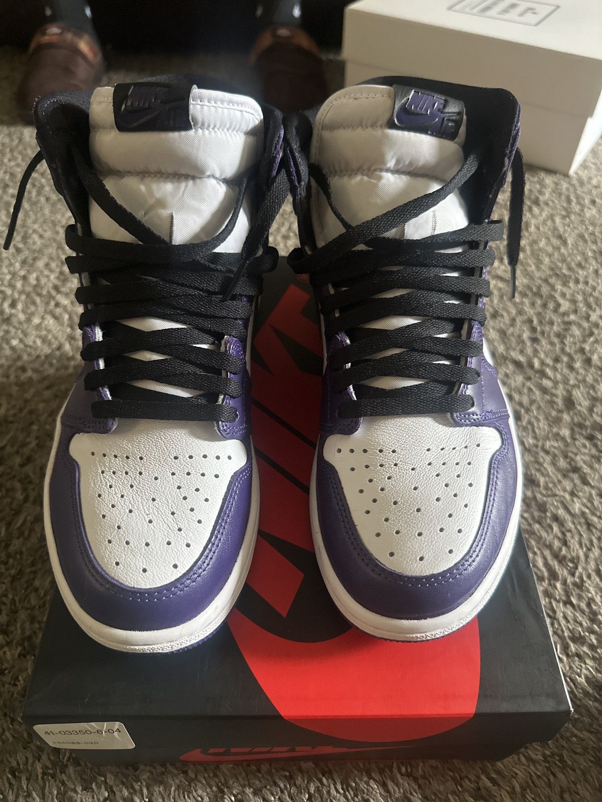 Jordan Brand Jordan 1 “Court Purple” Size US 9 / EU 42 - 2 Thumbnail