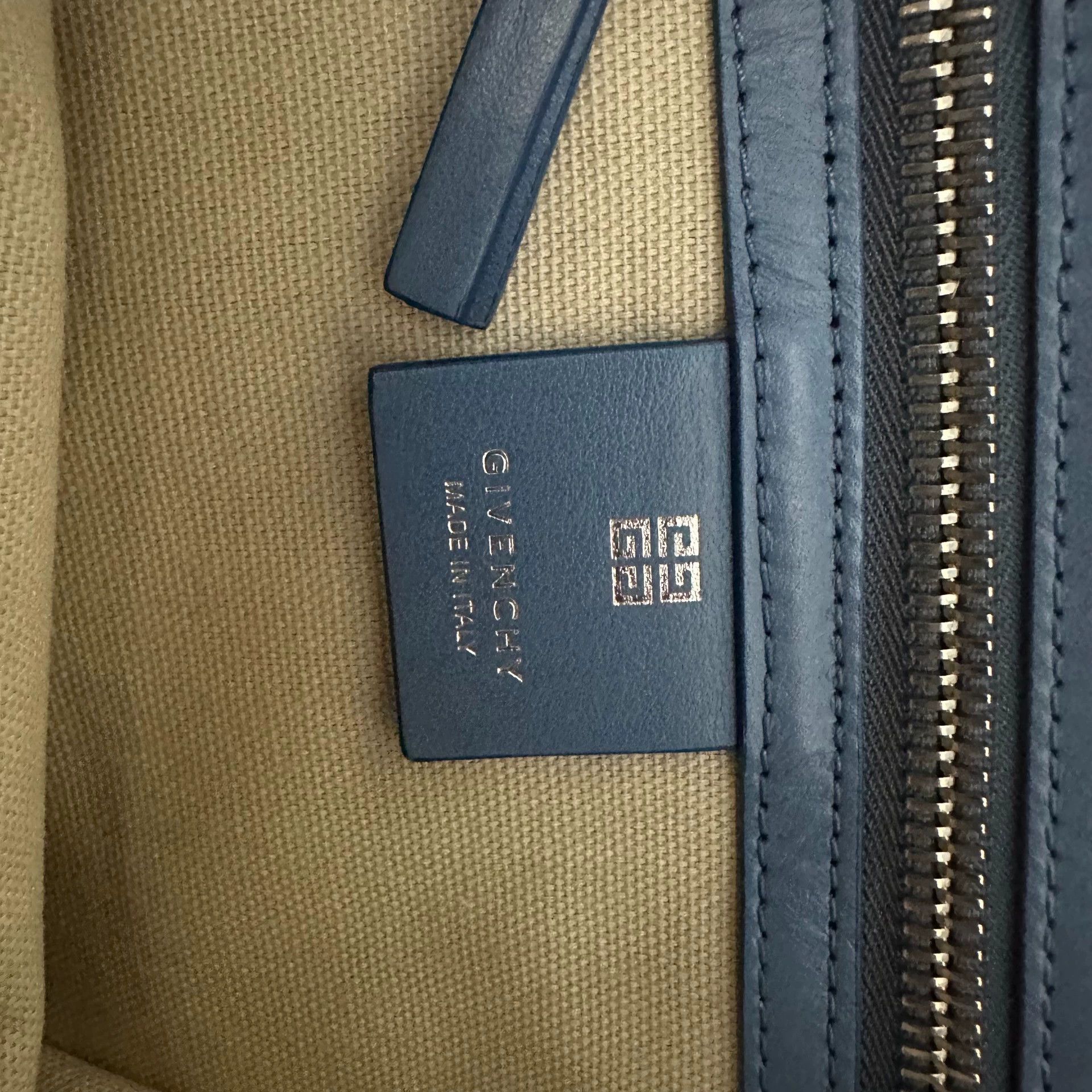 Givenchy Givenchy Voyou Silver Strap Denim Mid Blue Women's Size ONE SIZE - 8 Thumbnail