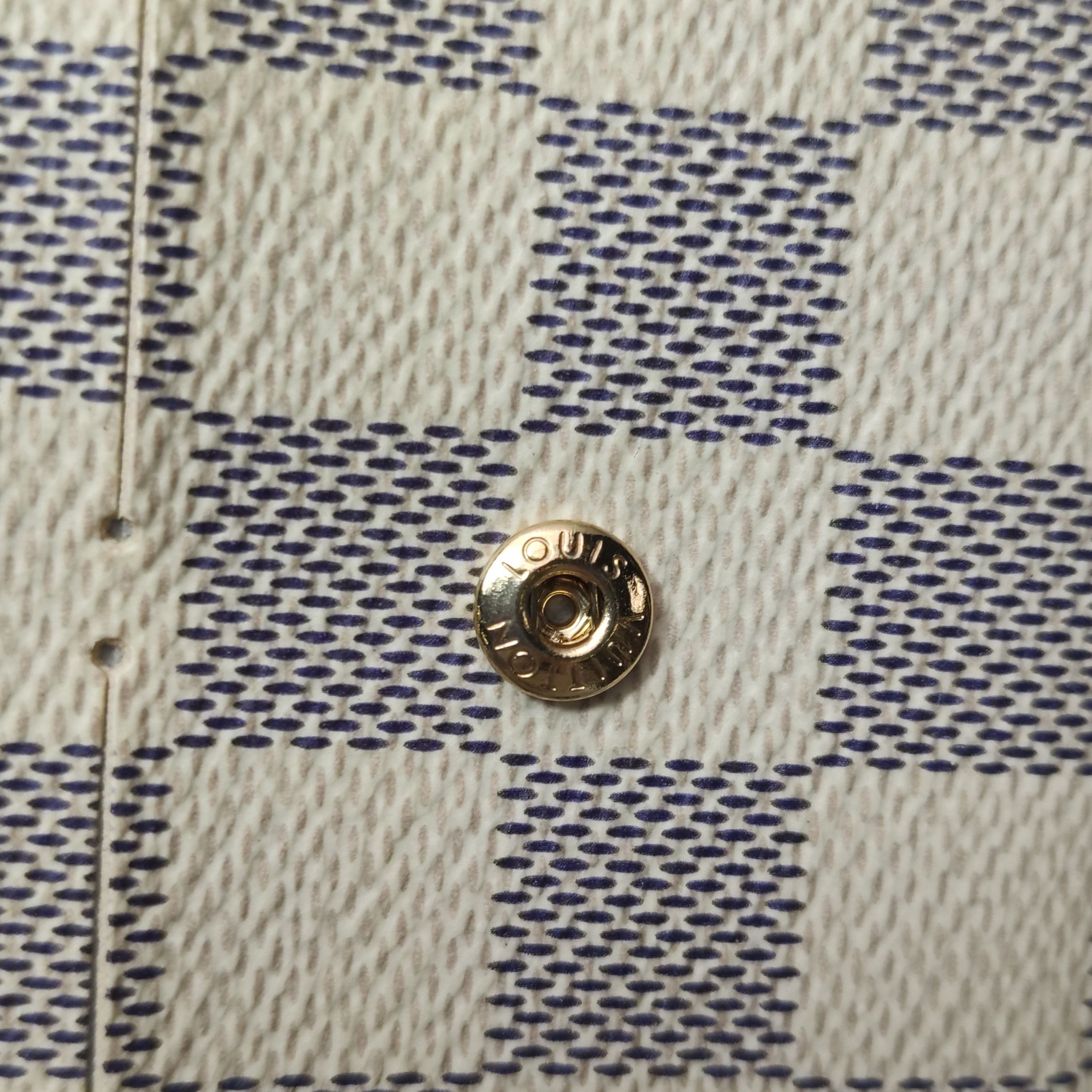 Louis Vuitton Louis Vuitton (LV) Emilie Checkerboard Snap Wallet -y2506 Size ONE SIZE - 6 Thumbnail