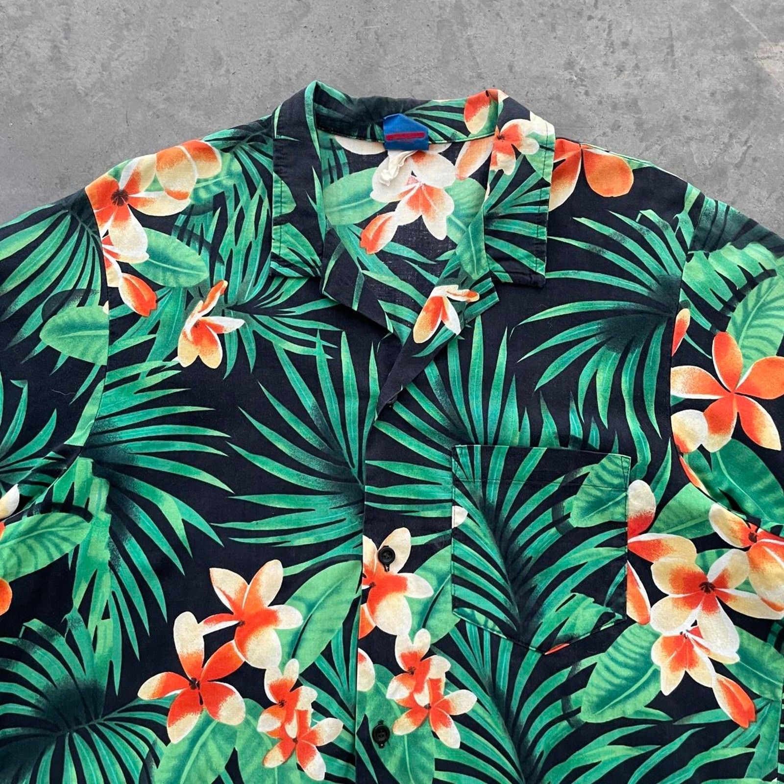 Ocean Pacific Vintage Ocean Pacific Black Hawaiian Shirt Size US L / EU 52-54 / 3 - 2 Thumbnail