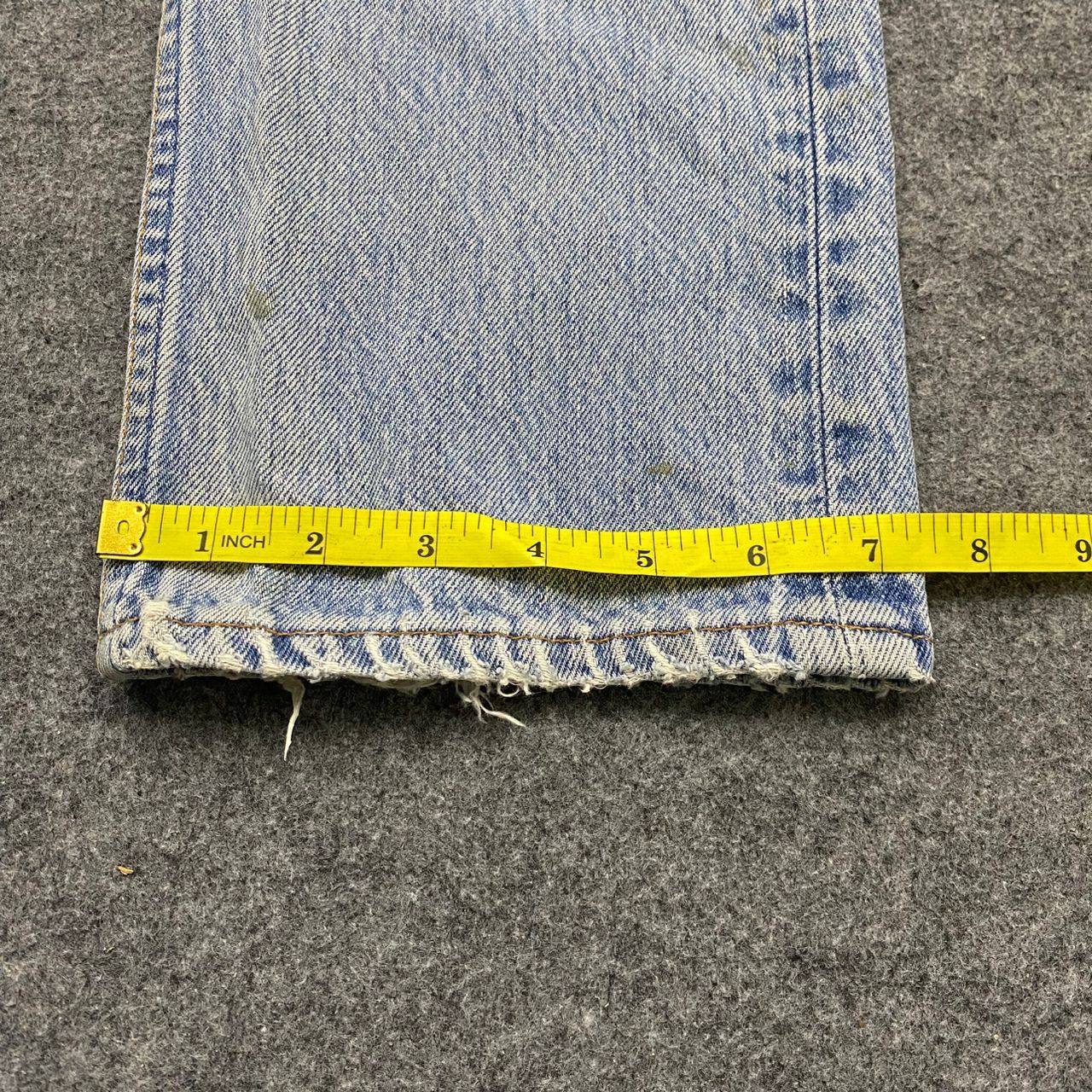 Levi's 💥Vintage 90s Levis Distressed Denim Kurt Cobain Style Size US 29 - 7 Thumbnail