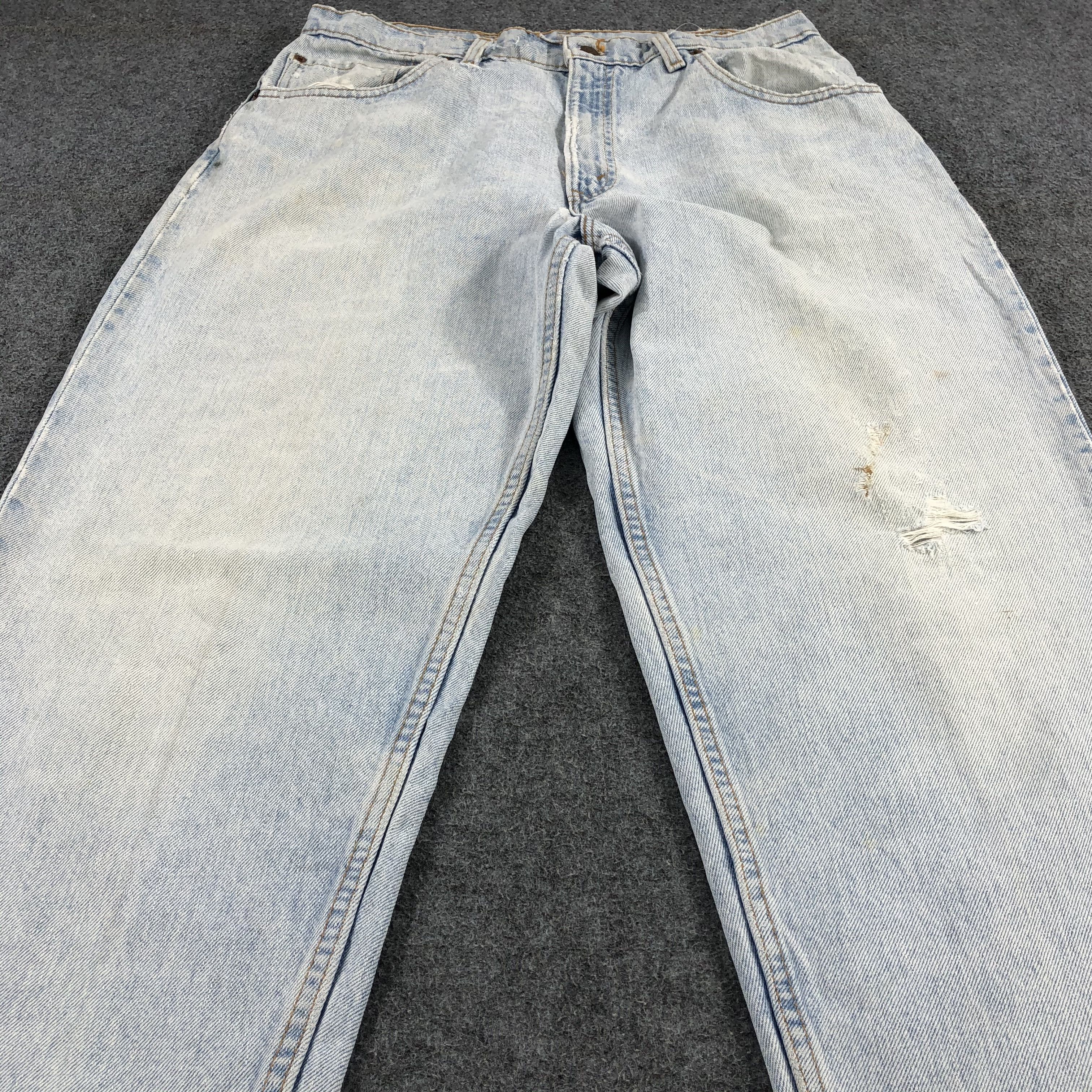 Levi's × Vintage Vintage 90s Light Wash Levis 560 Jeans-JM1709 Size US 34 / EU 50 - 3 Thumbnail