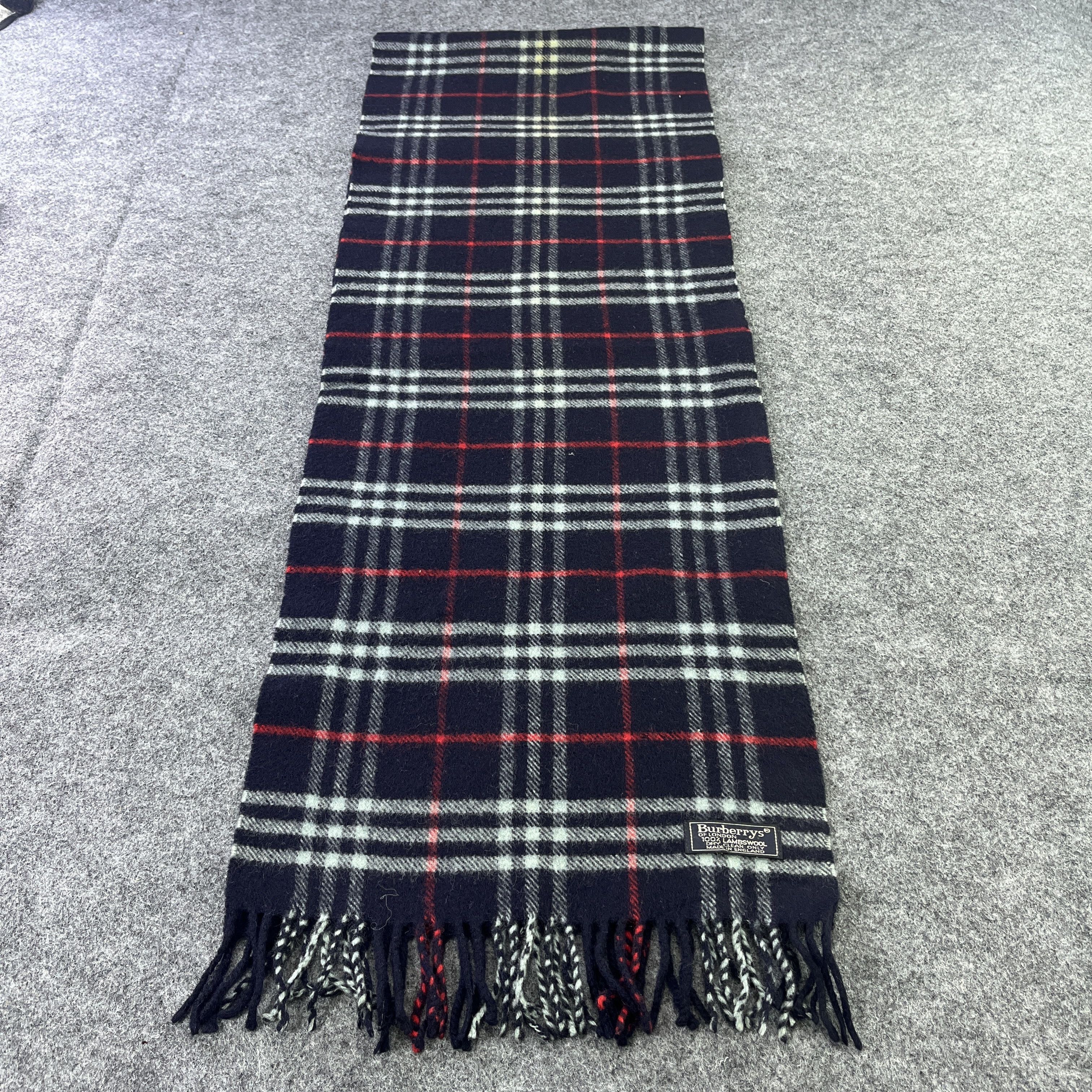 Burberry × Vintage Burberry Scarf / Muffler / Neckwear T785 Size ONE SIZE - 2 Thumbnail
