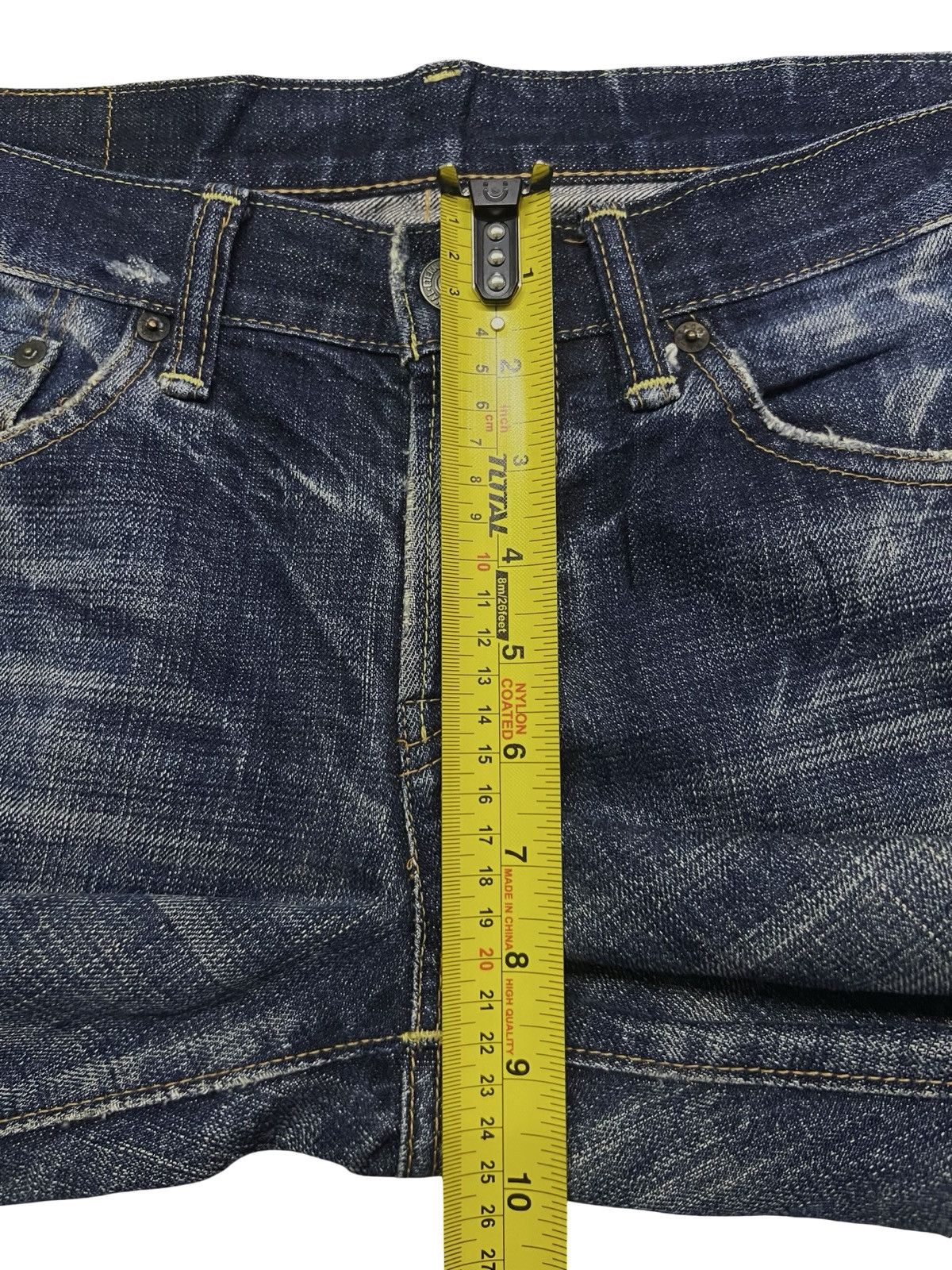 Eternal Vintage ETERNAL Japanese Denim | Vintage Faded Honeycomb Size US 33 - 17 Thumbnail