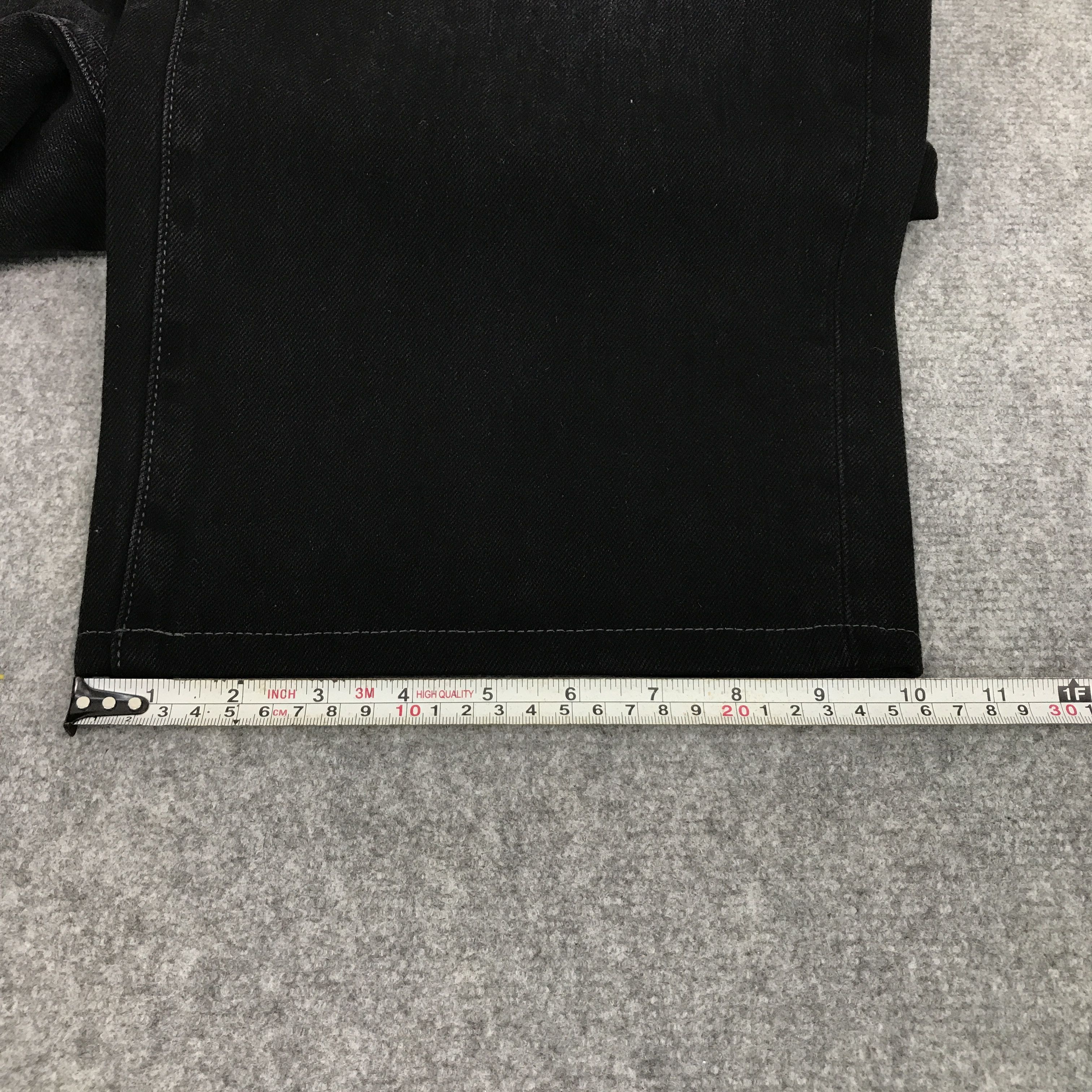 JW Anderson × Japanese Brand × Uniqlo J.W. Anderson x uniqlo baggy Black jean pants Size US 33 - 14 Thumbnail