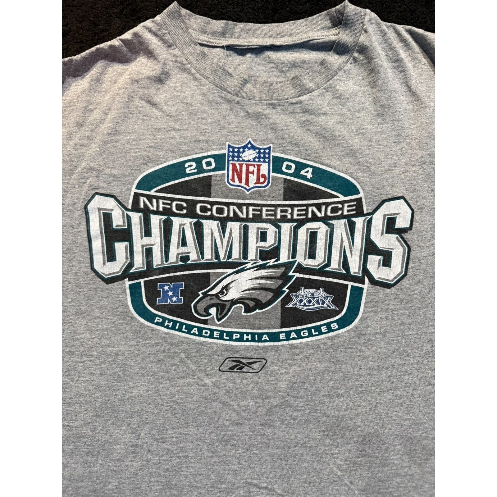 Reebok Vintage Philadelphia Eagles Reebok ’04 NFC Champs Tee Size US L / EU 52-54 / 3 - 2 Thumbnail